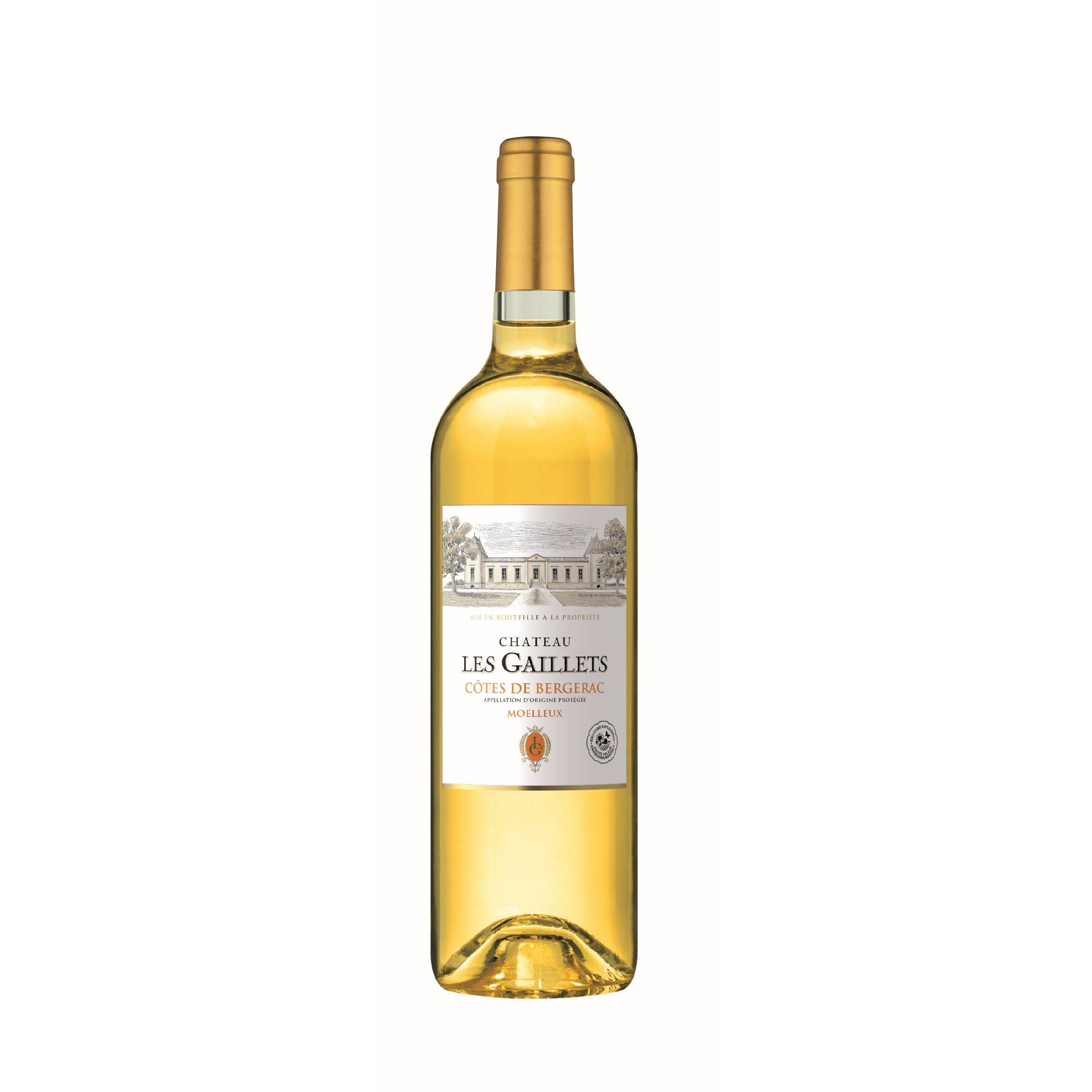 AOP Côtes de Bergerac Moelleux Château les Gaillets Blanc HVE 75cl