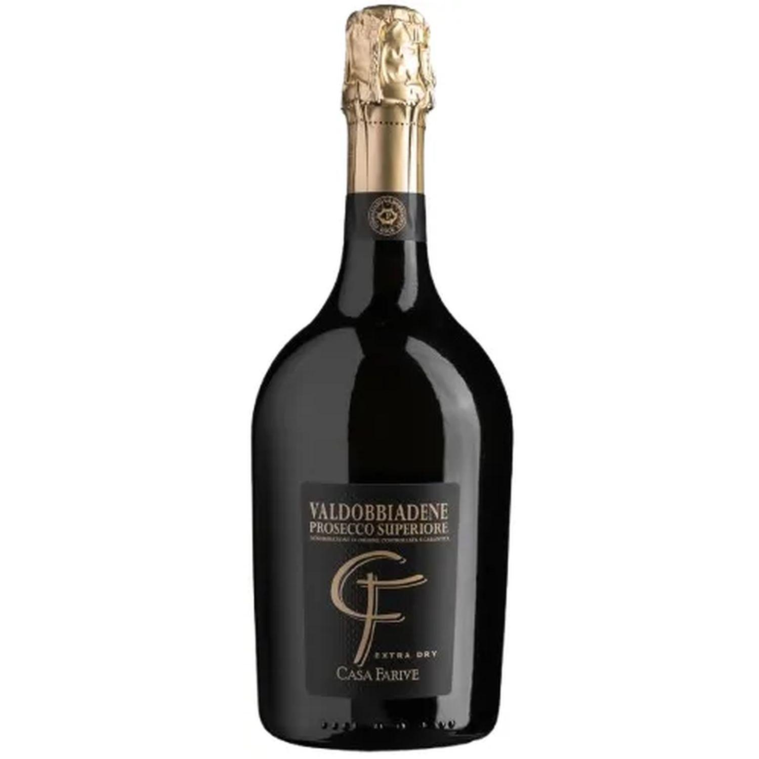 Vin mousseux extra-sec Casa Farive Valdobbiadene Prosecco Superiore 75cl