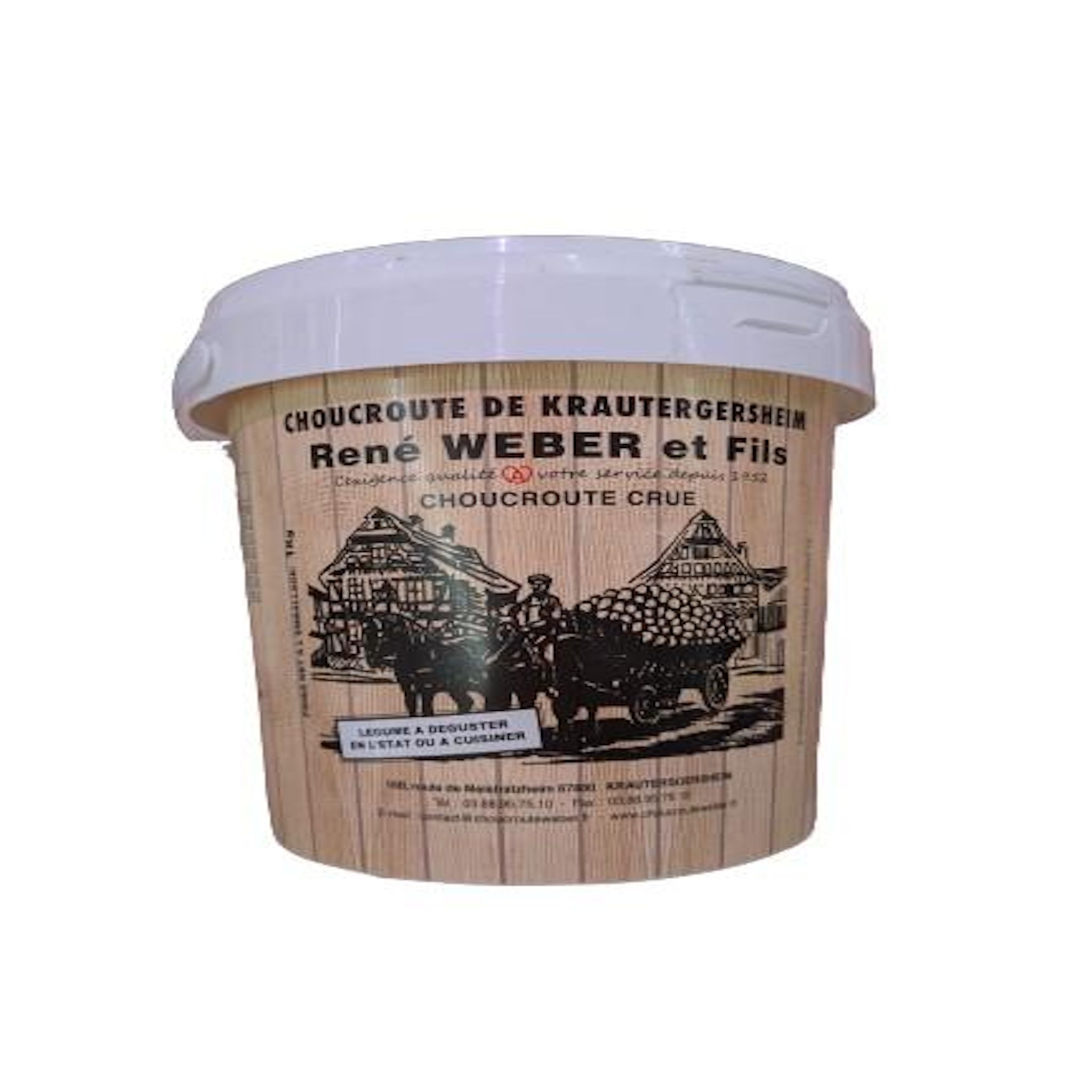 WEBER Choucroute crue de Krautergersheim 1kg