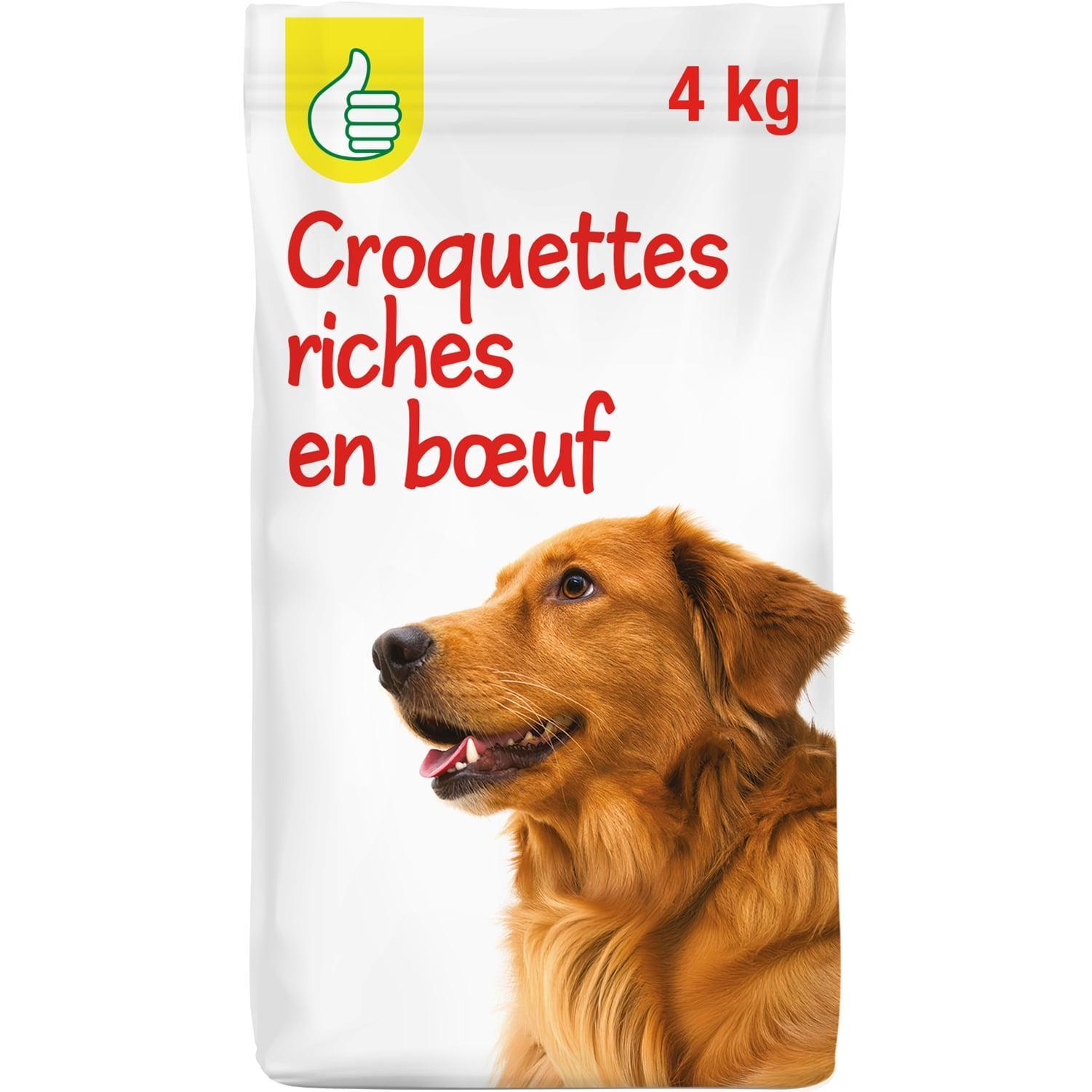 POUCE Croquettes au boeuf pour chien 4kg