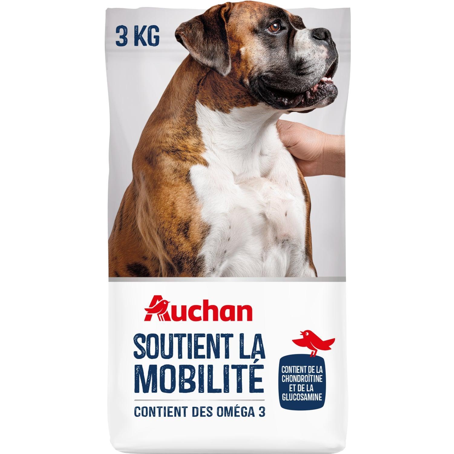 AUCHAN Croquettes soutient la mobilité pour chien 3kg