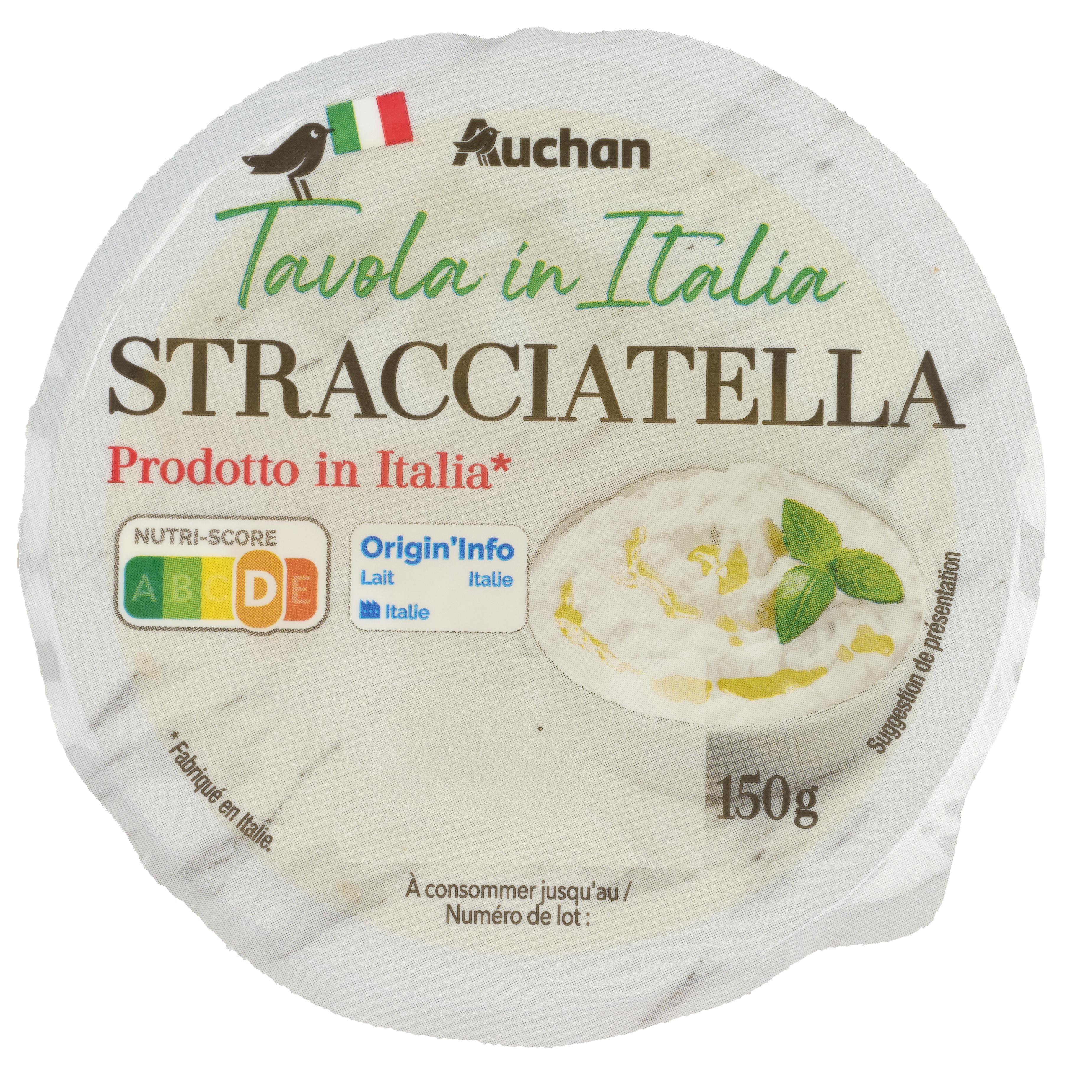 AUCHAN Tavola in Italia Stracciatella 150g