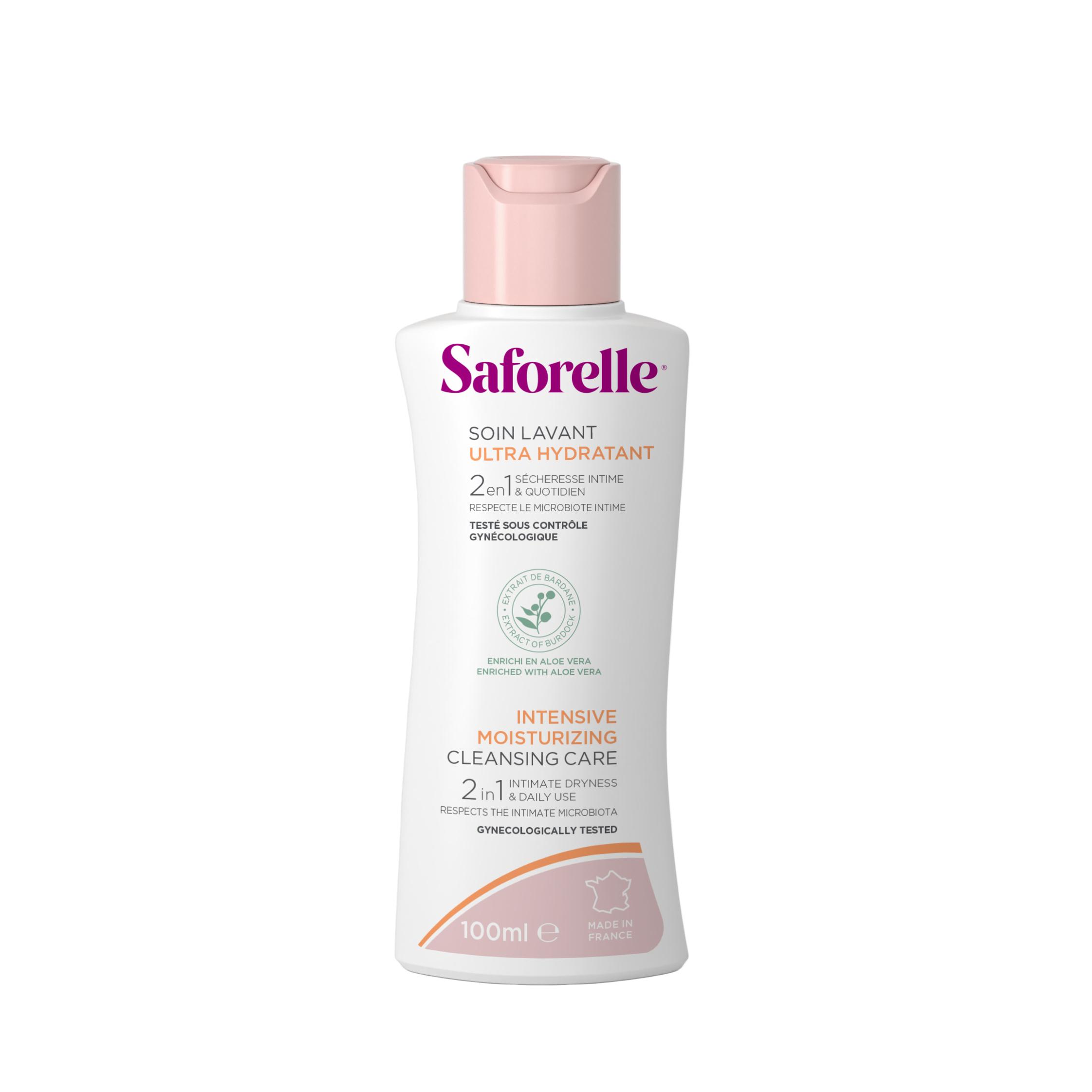 SAFORELLE Soin lavant ultra hydratant 2en1 100ml