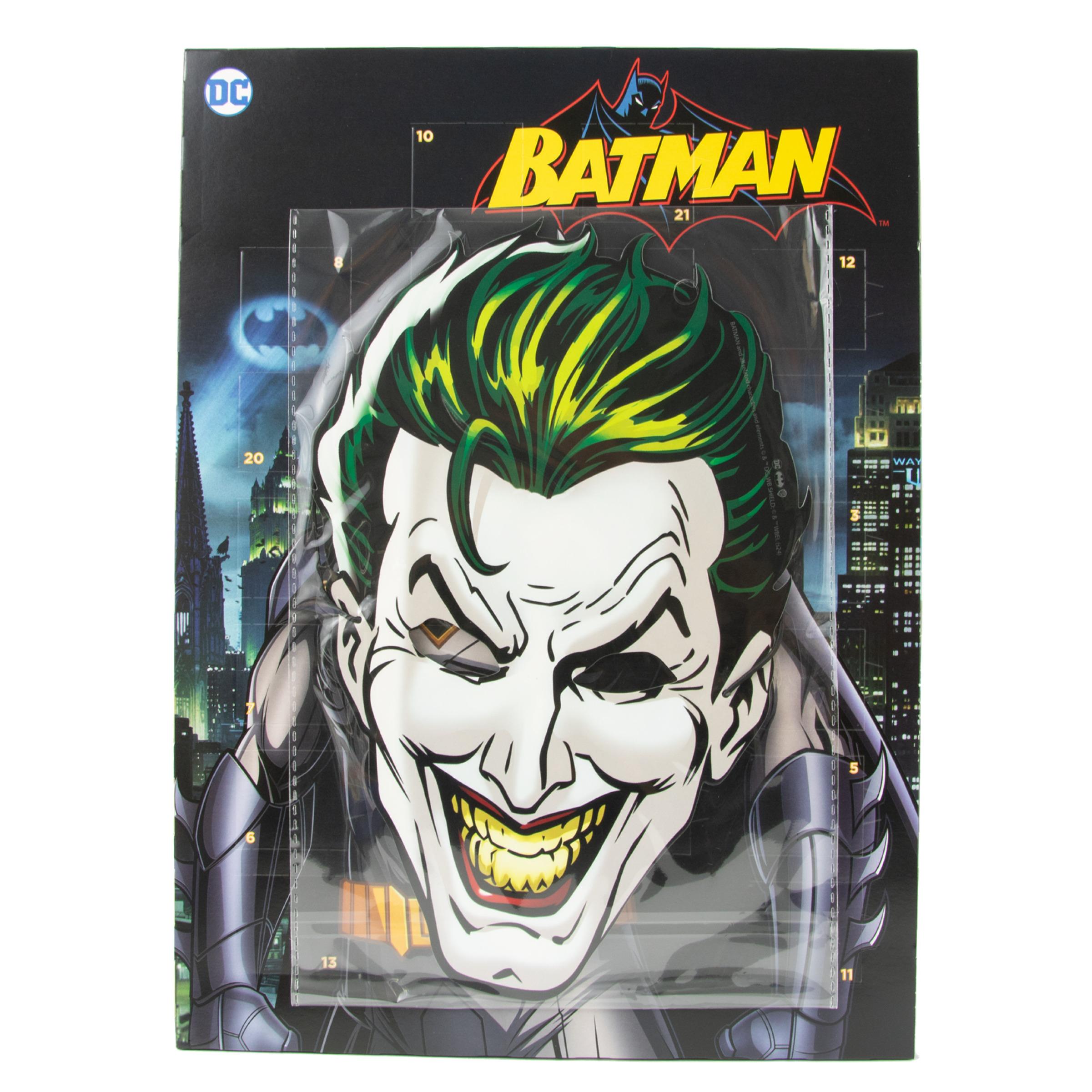 BIP FRANCE Calendrier de l'Avent Batman au chocolat au lait 75g