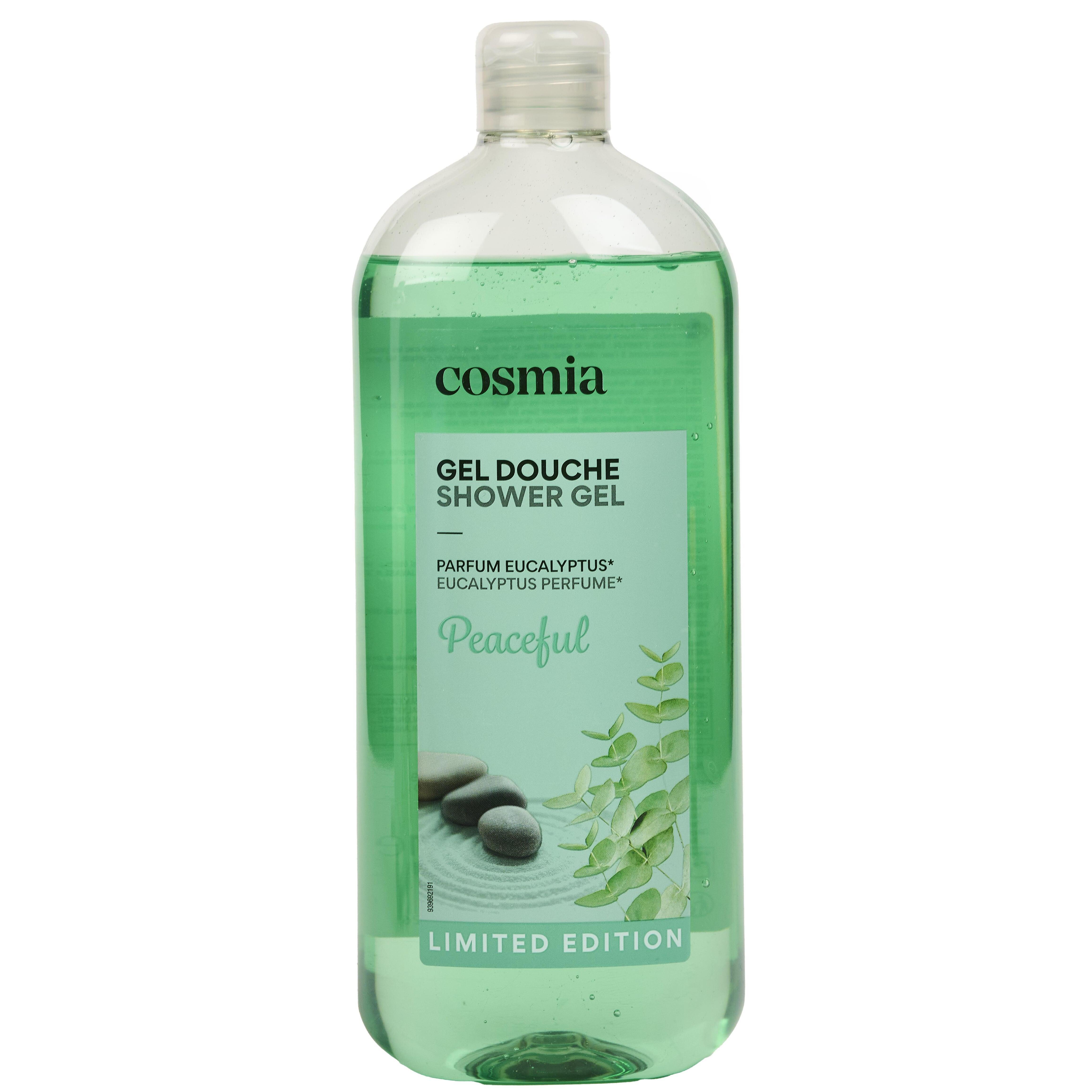 COSMIA Gel douche peaceful parfum eucalyptus 750ml