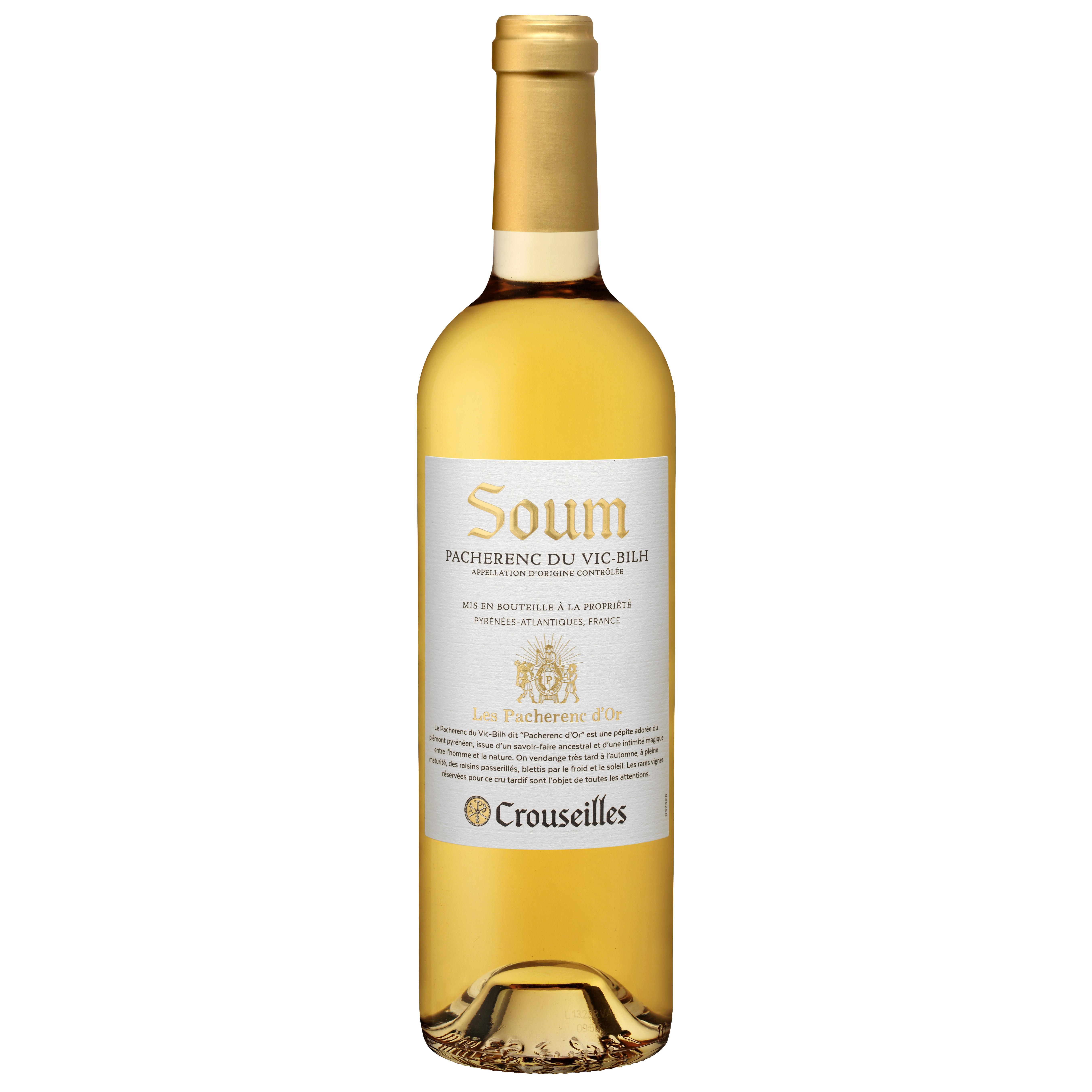 AOP Pacherenc du Vic Bilh Soum Blanc doux 2017 75cl