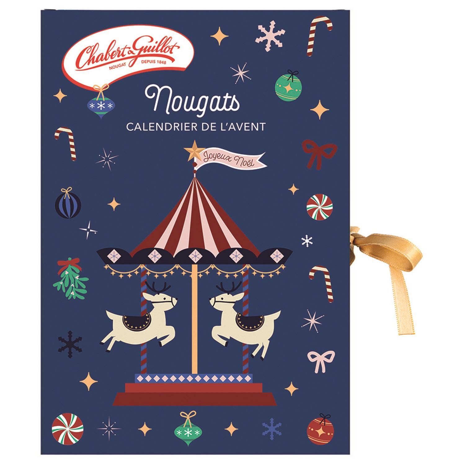 CHABERT ET GUILLOT Calendrier de l'avent au nougat 245g