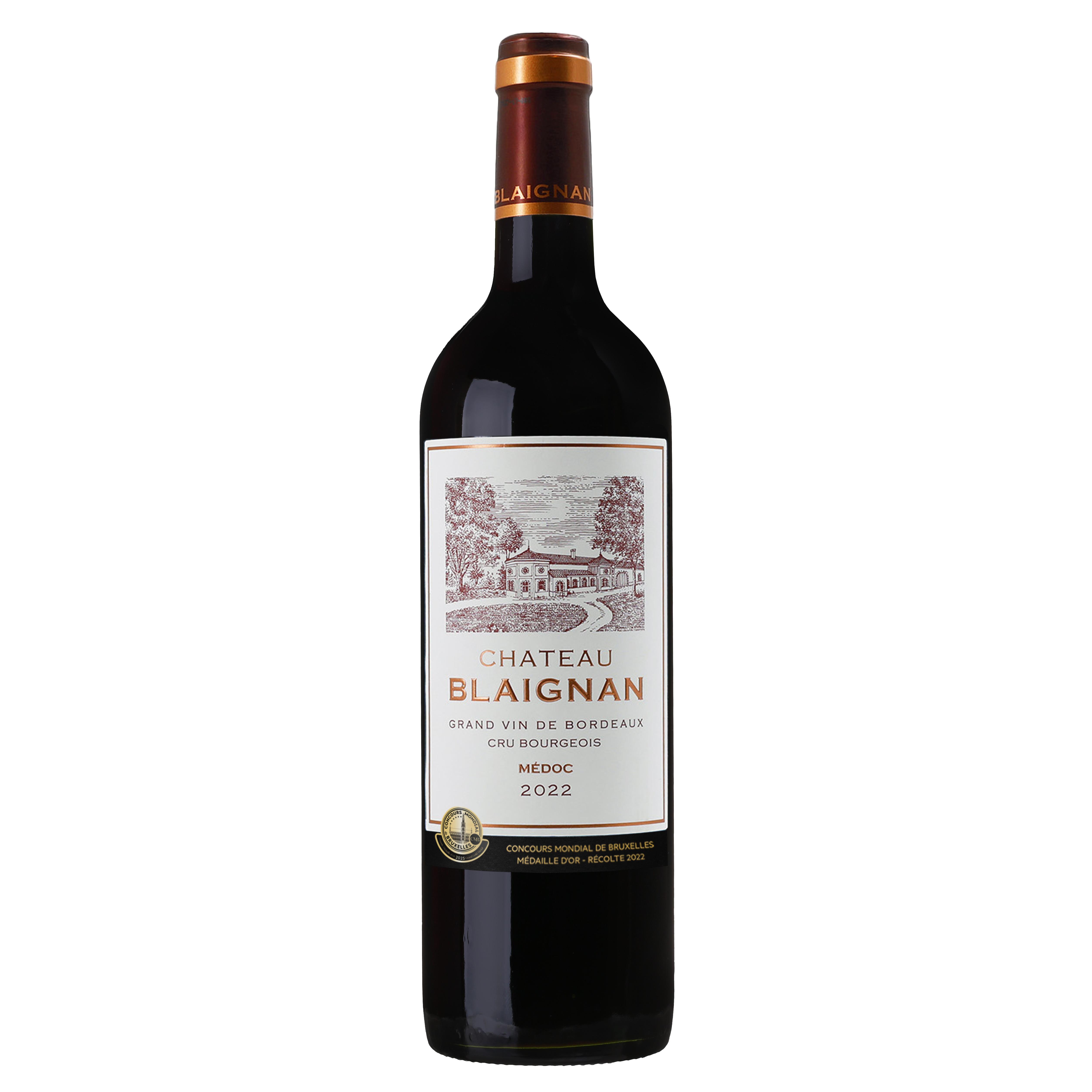 AOP Médoc La Passion des Terroirs Rouge 2022 Château Blaignan HVE 75cl