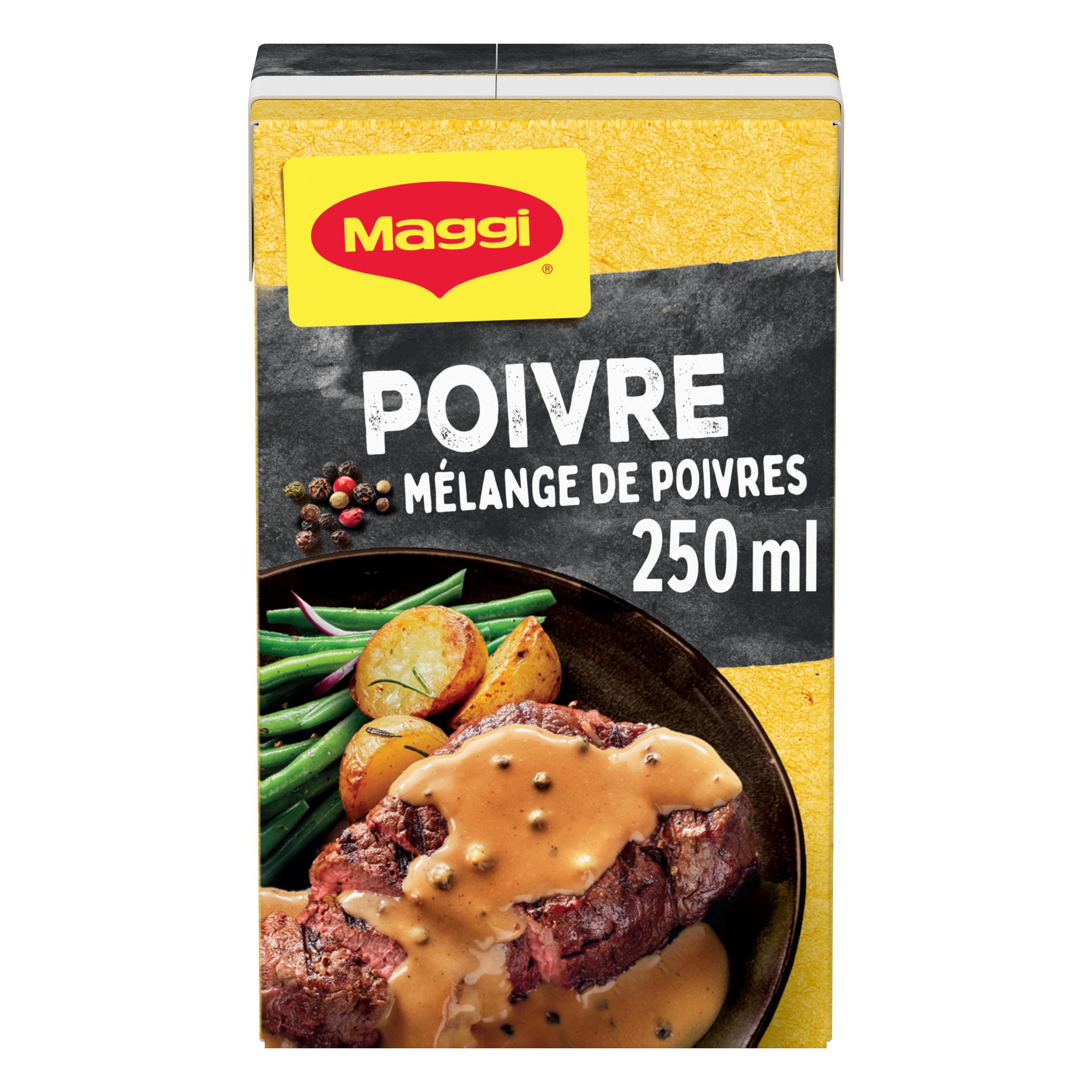 MAGGI Ma Sauce Fine Sauce liquide aux poivres 250ml