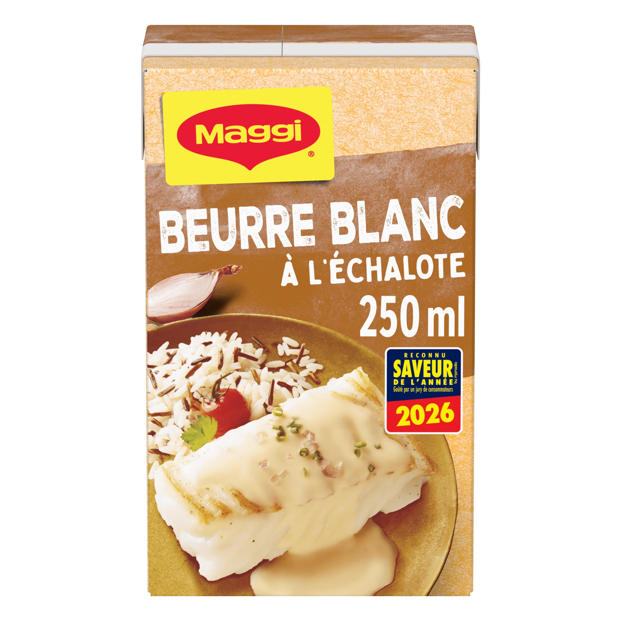 MAGGI Ma Sauce Fine Sauce liquide beurre blanc pour poisson 250ml