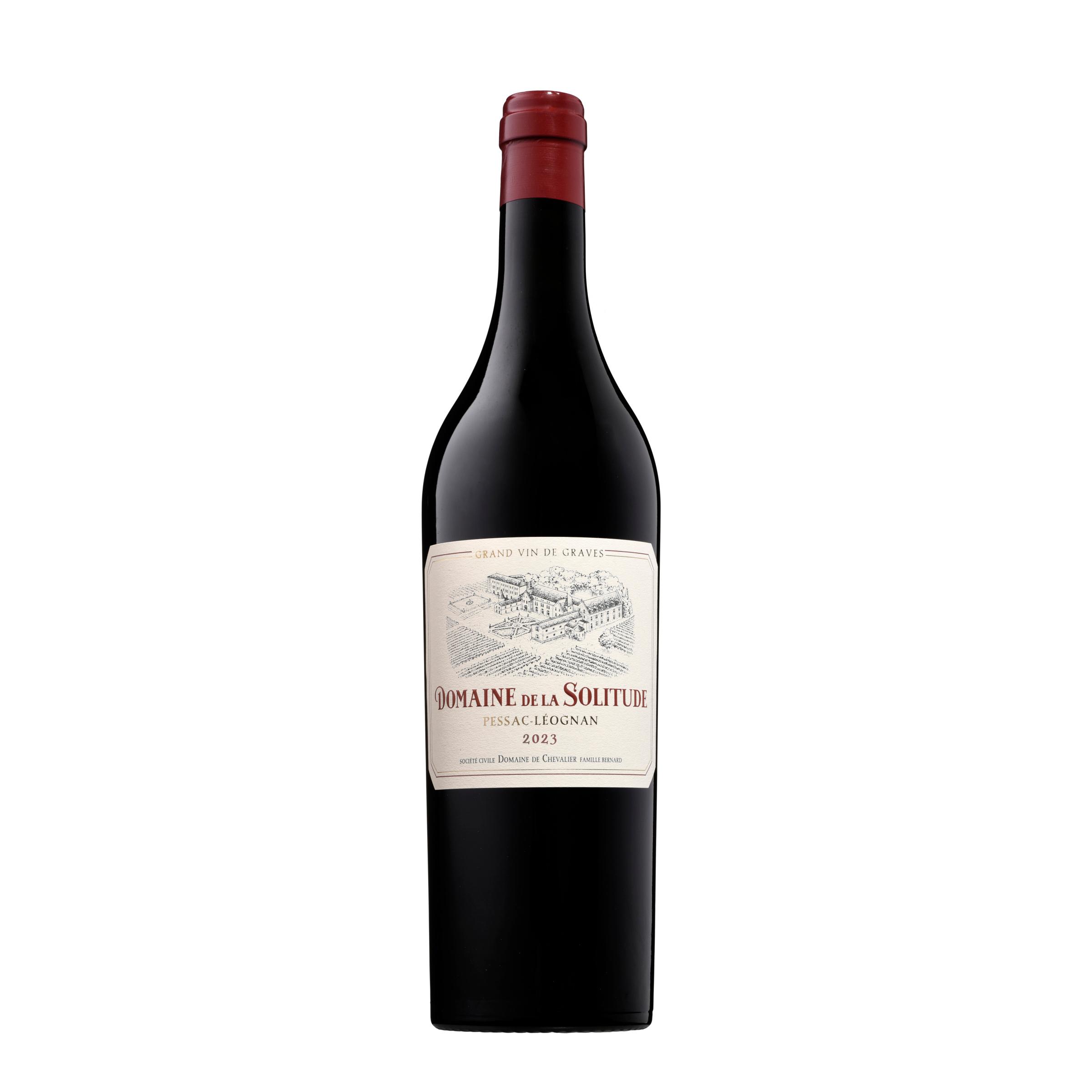 AOP Pessac-Léognan Domaine de la Solitude Rouge 2023 HVE 75cl