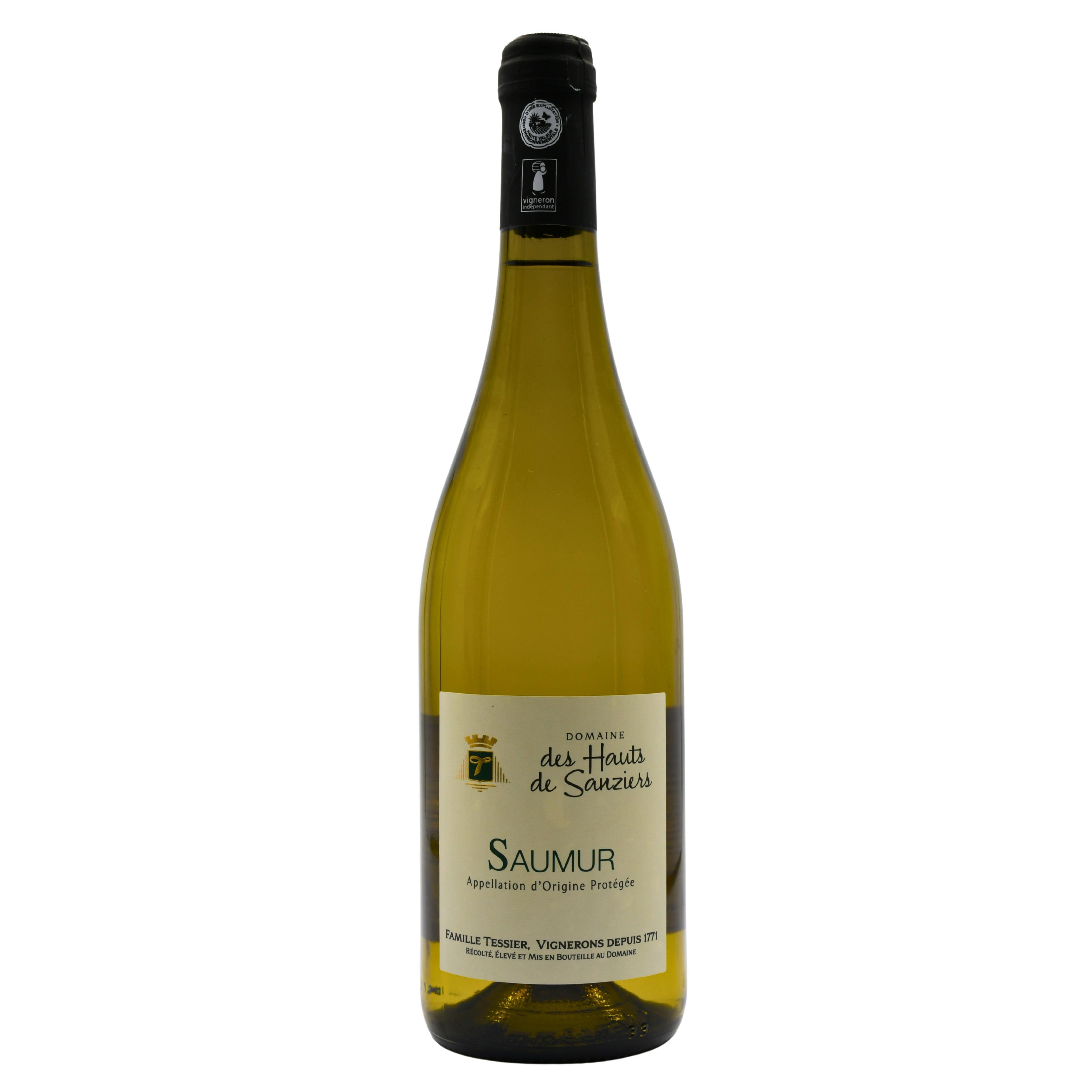AOP Saumur Domaine des Hauts de Sanziers Blanc 2025 HVE 75cl