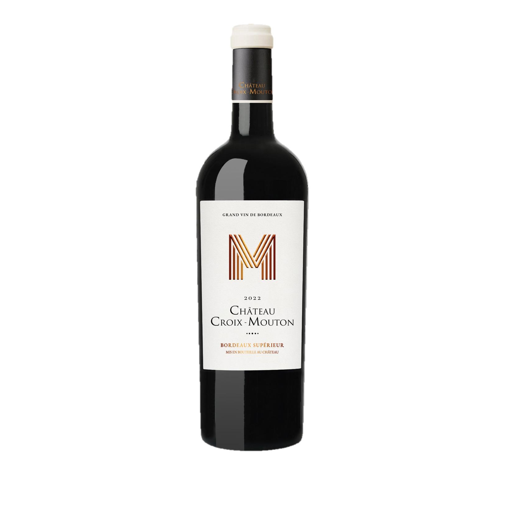 AOP Bordeaux supérieur Château Croix-Mouton rouge 2022 75cl