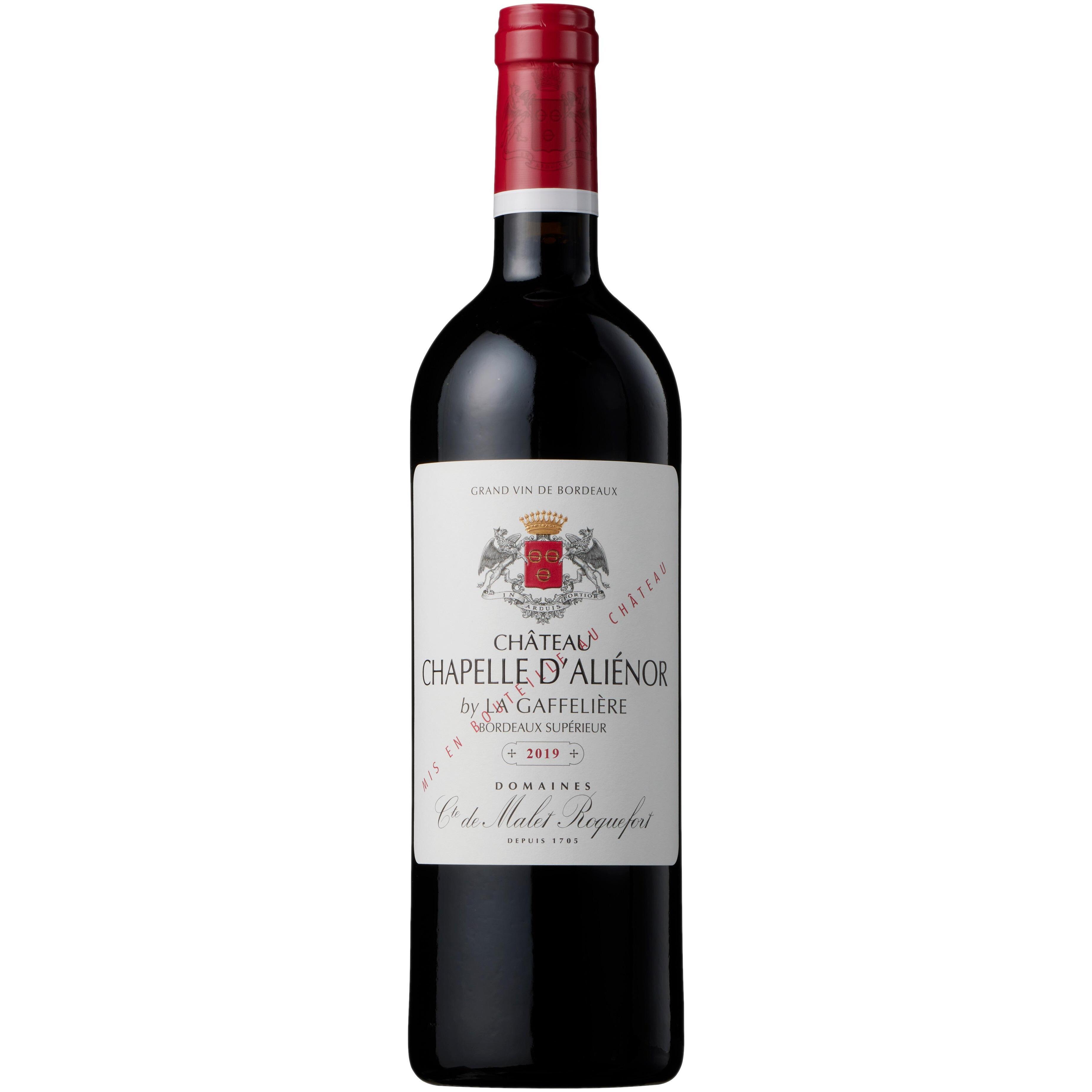 AOP Bordeaux Supérieur Comte de Malet Roquefort Rouge 2019 Château Chapelle Aliénor by La Gaffelière 75cl