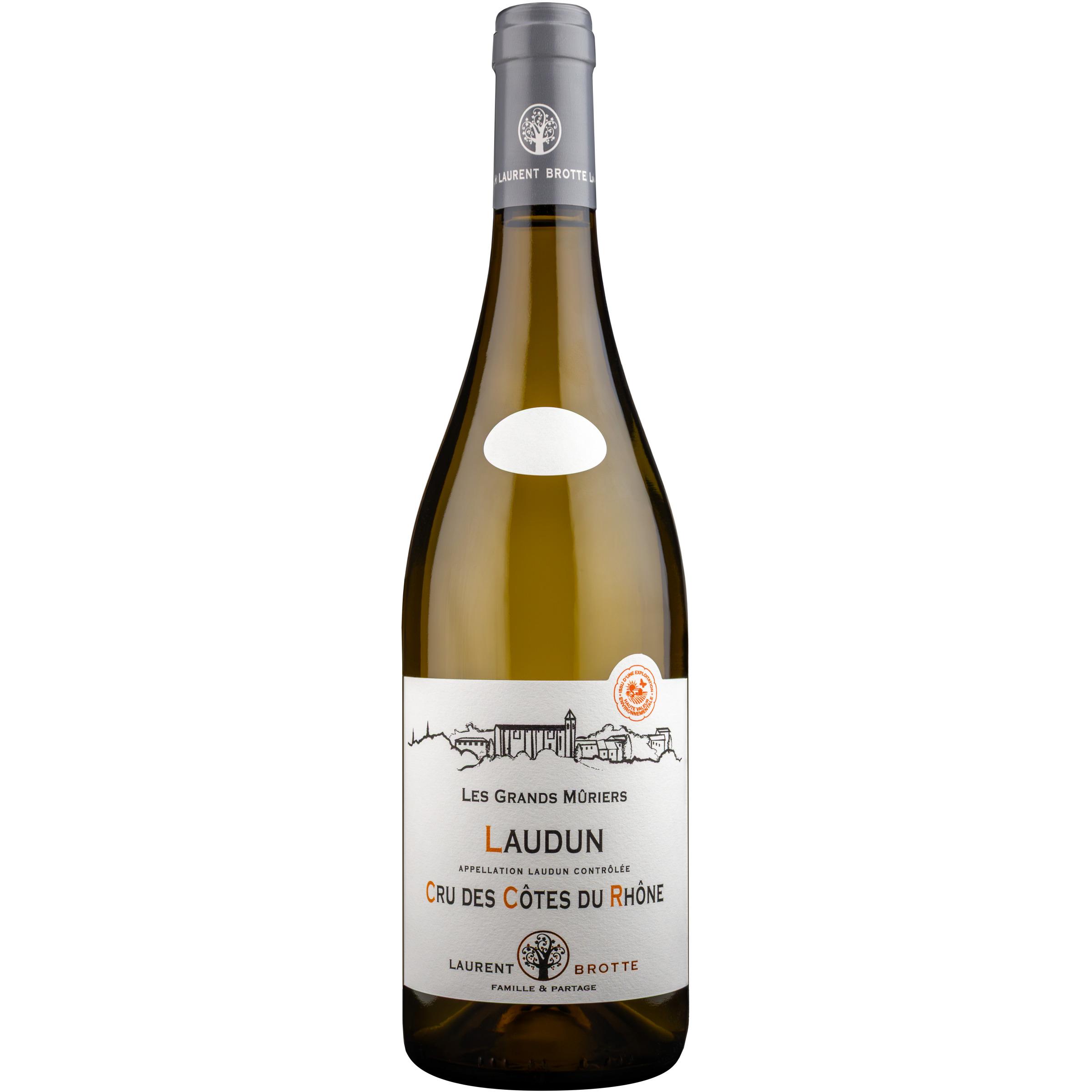AOP Laudun Laurent Brotte blanc Les Grands Muriers 75cl