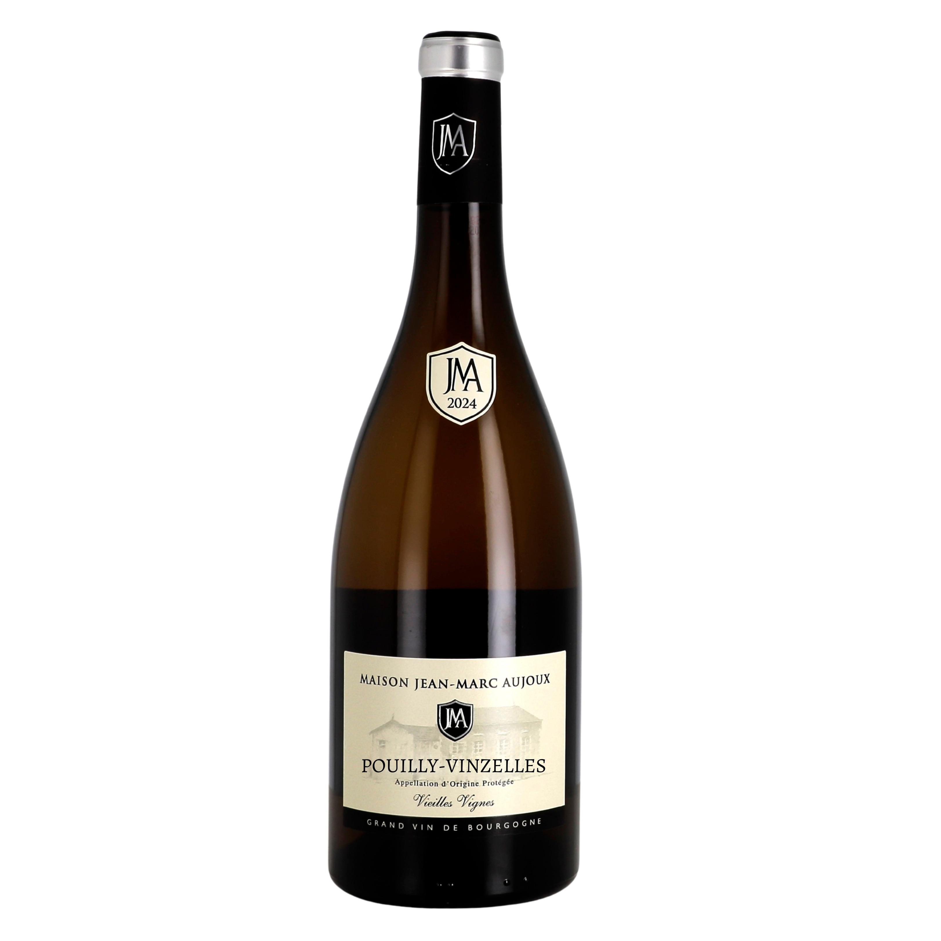 AOP Pouilly-Vinzelles Les Vins J.M Aujoux blanc Vieille Vignes 75cl