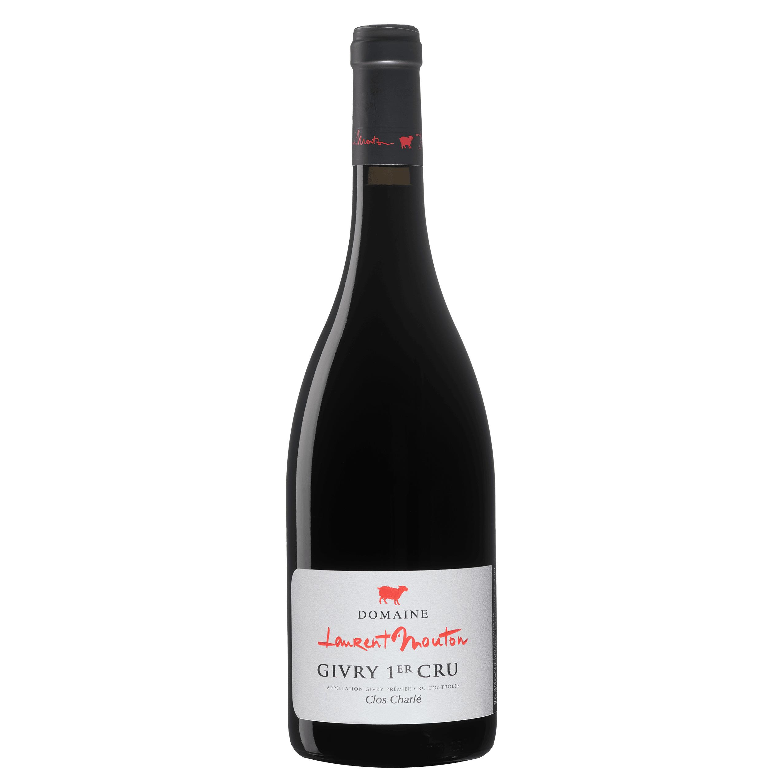 AOP Givry 1er cru domaine Laurent Mouton rouge 2023 clos Charle 75cl
