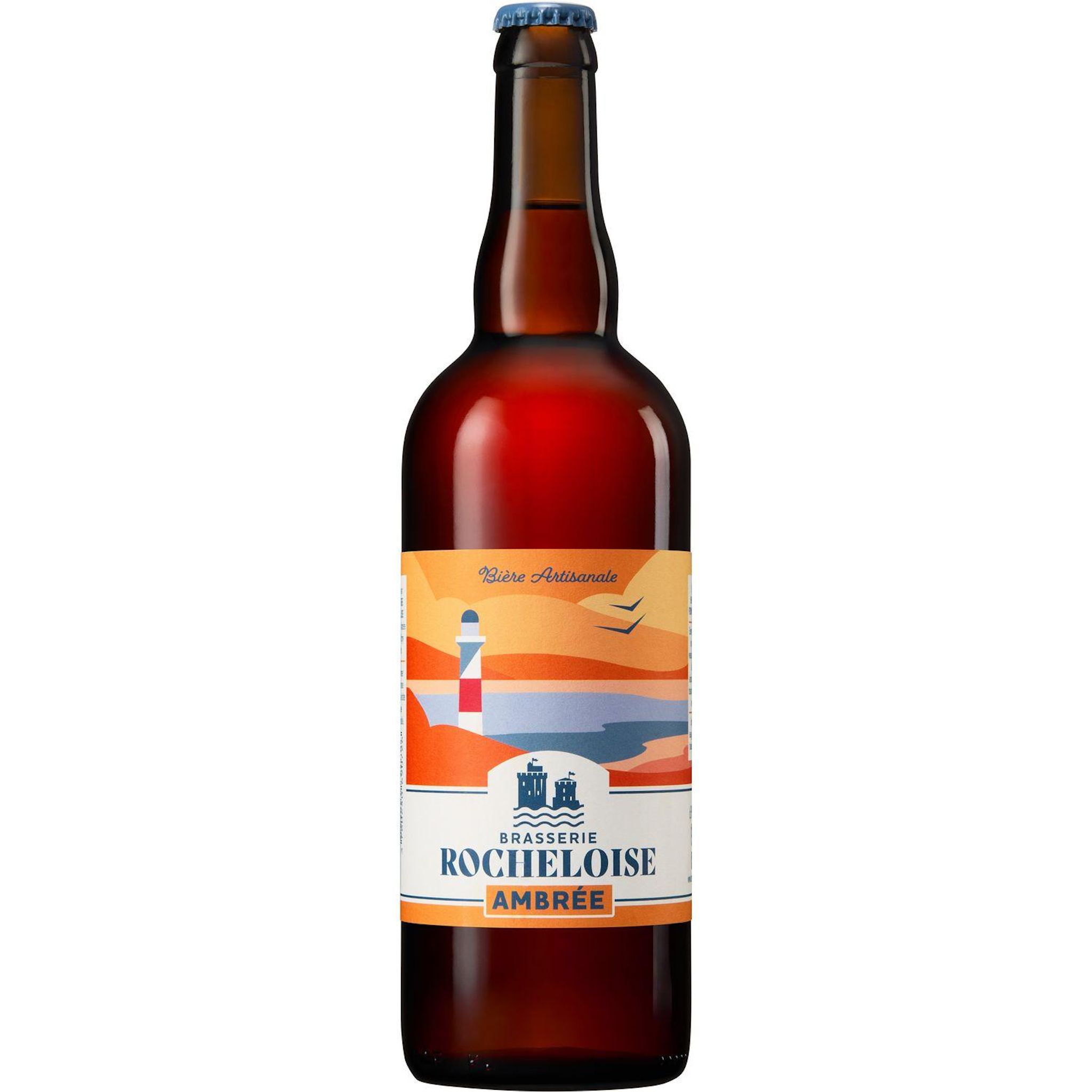 ROCHELOISE Bière ambrée 6.8% 75cl
