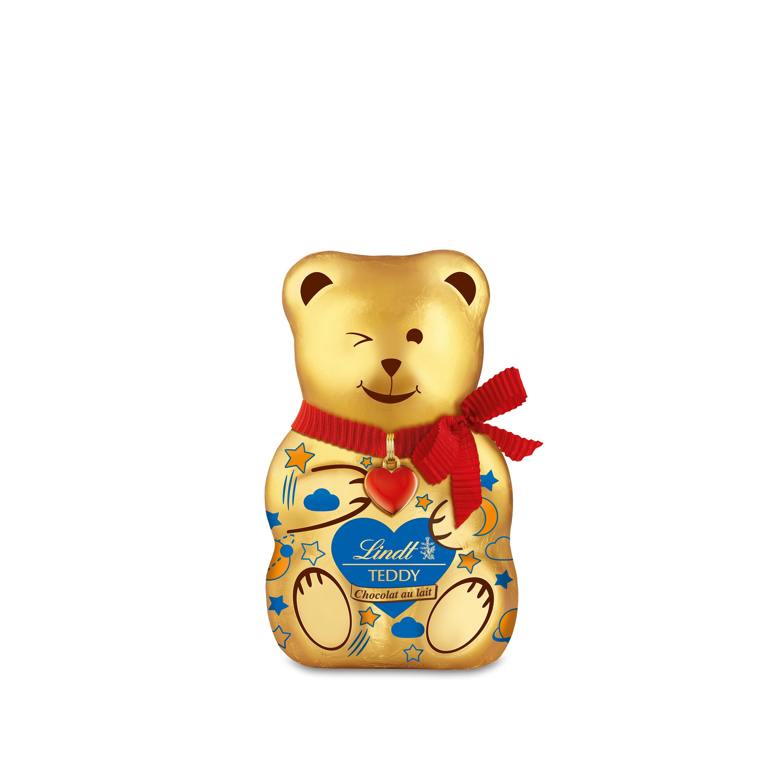 LINDT Ours Teddy au chocolat au lait 100g