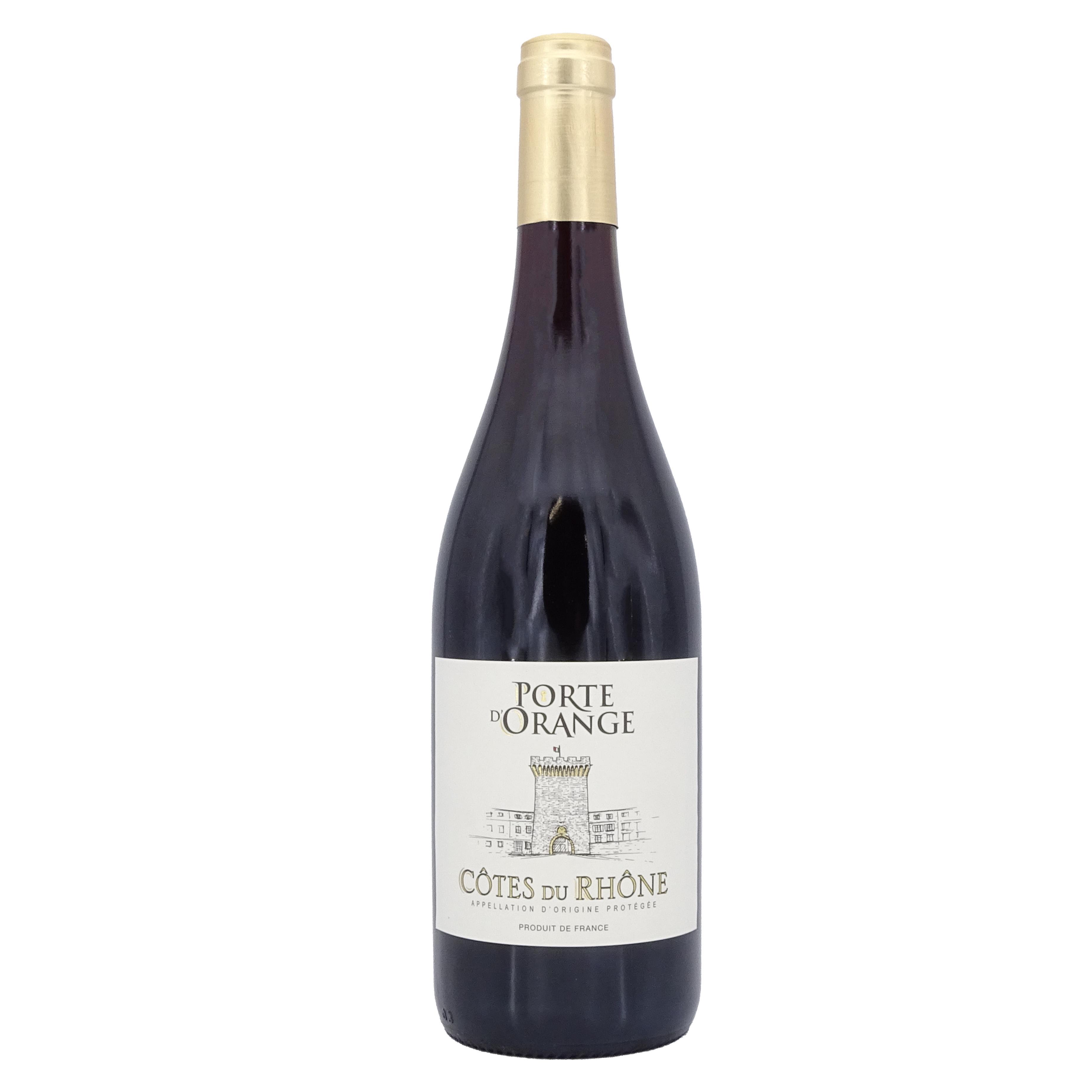 AOP Côtes du Rhône Porte d'Orange Rouge 75cl