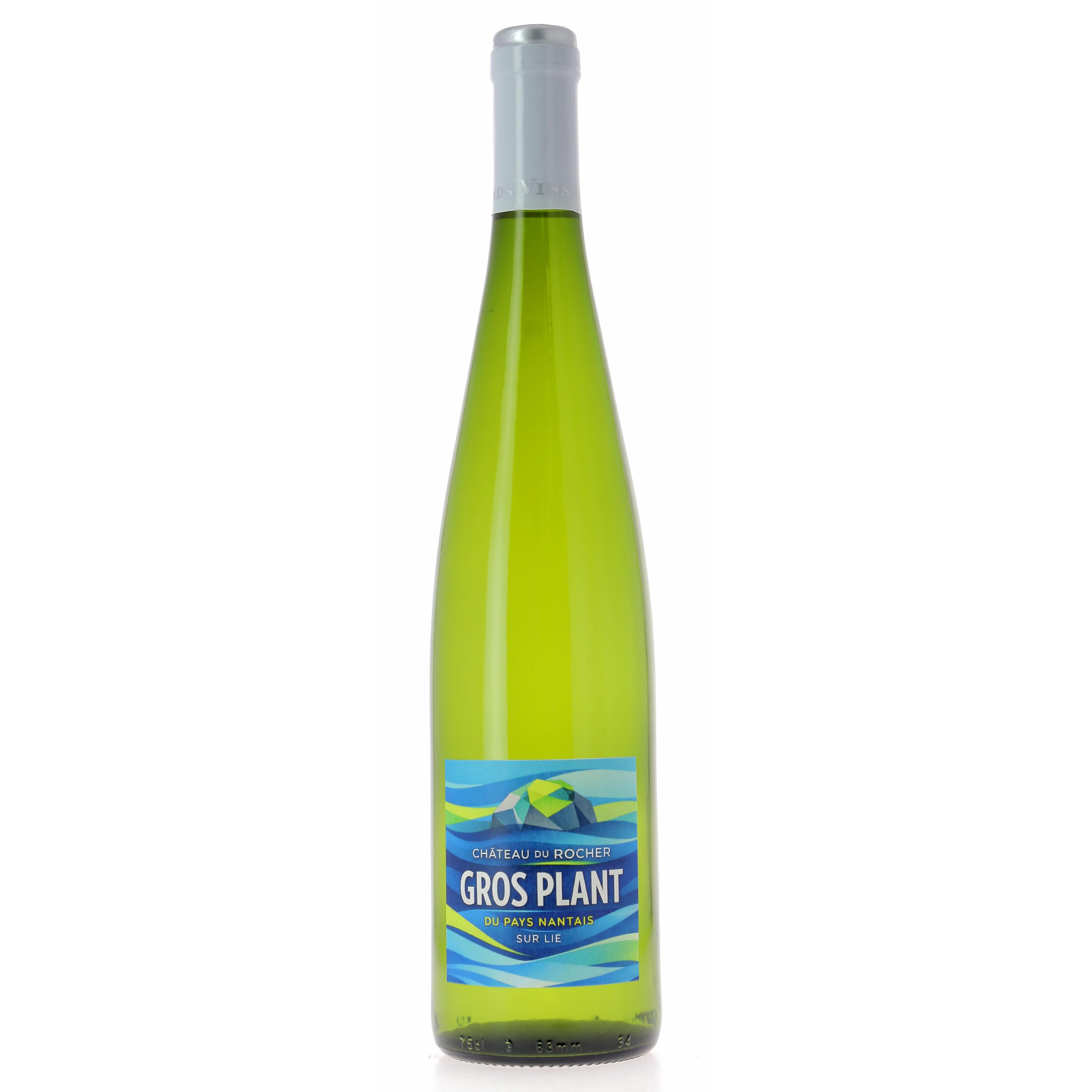 AOP Gros Plant du Pays Nantais sur lie Château du Rocher HVE 75cl