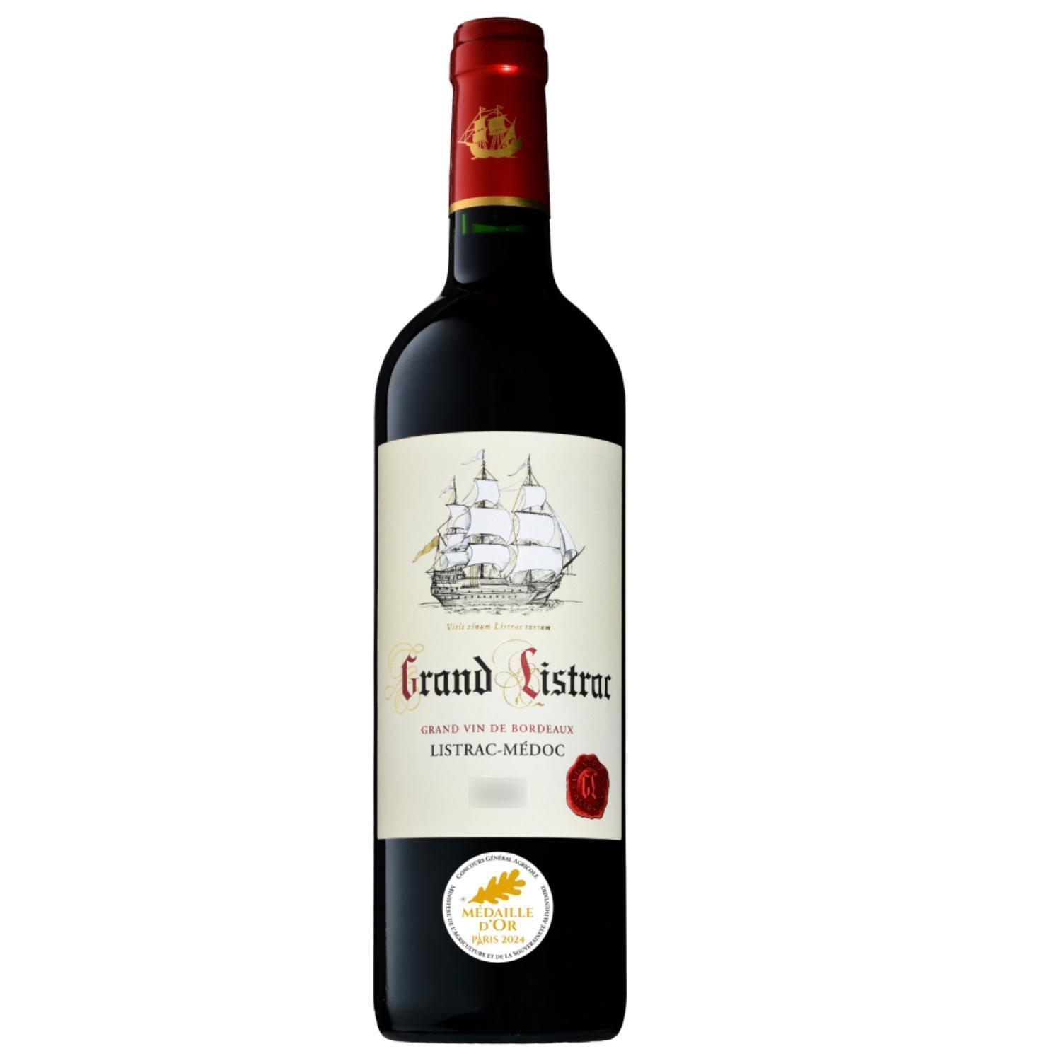 AOP Listrac Médoc Grand Listrac rouge 2022 75cl