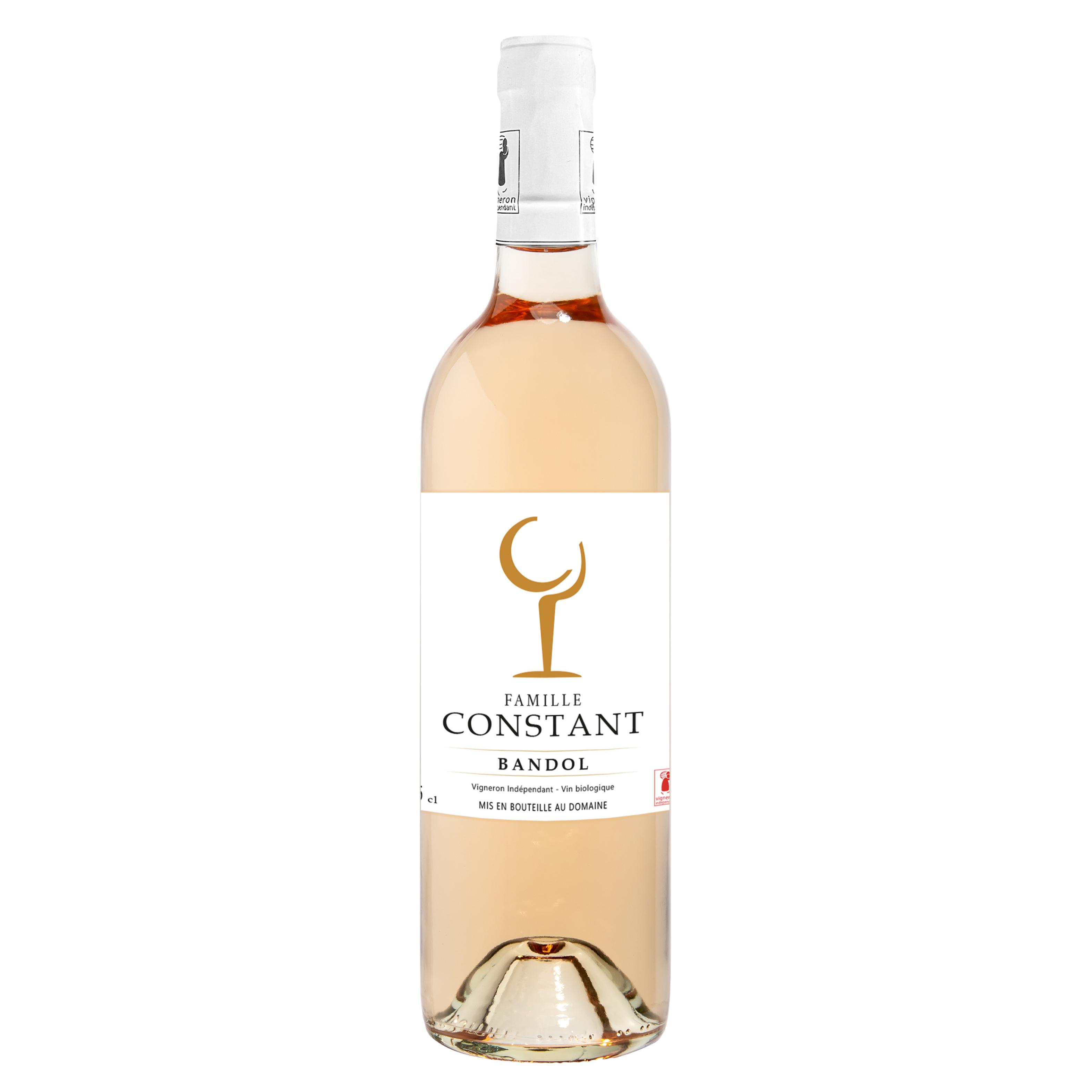 AOP Bandol Famille Constant Rosé bio 75cl