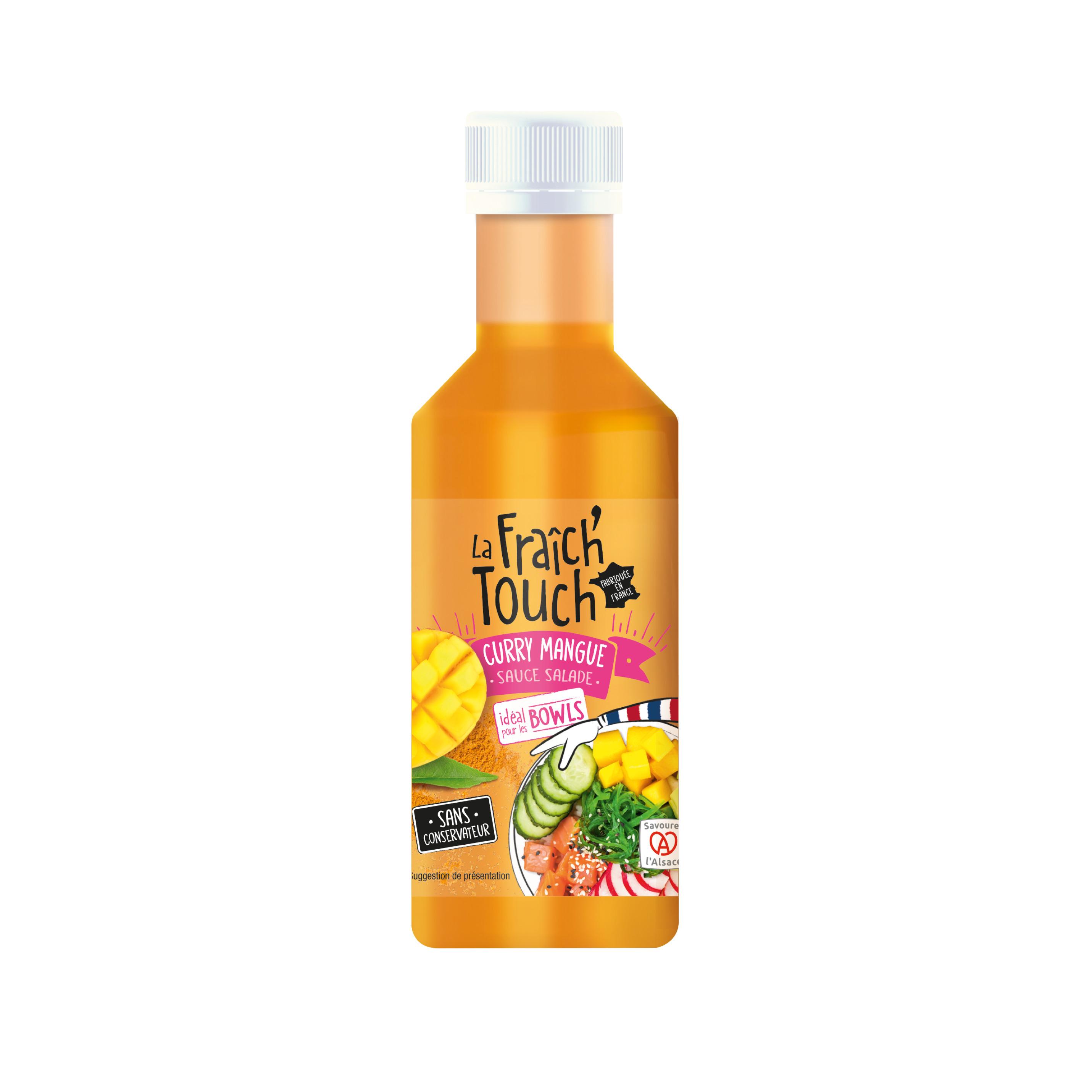 LA FRAICH TOUCH Sauce salade curry mangue 250ml