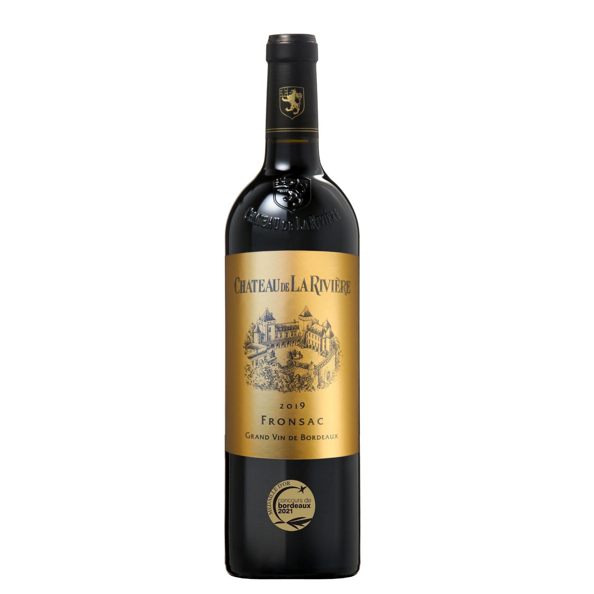 AOP Fronsac Château de la Rivière Rouge 2019 HVE 75cl