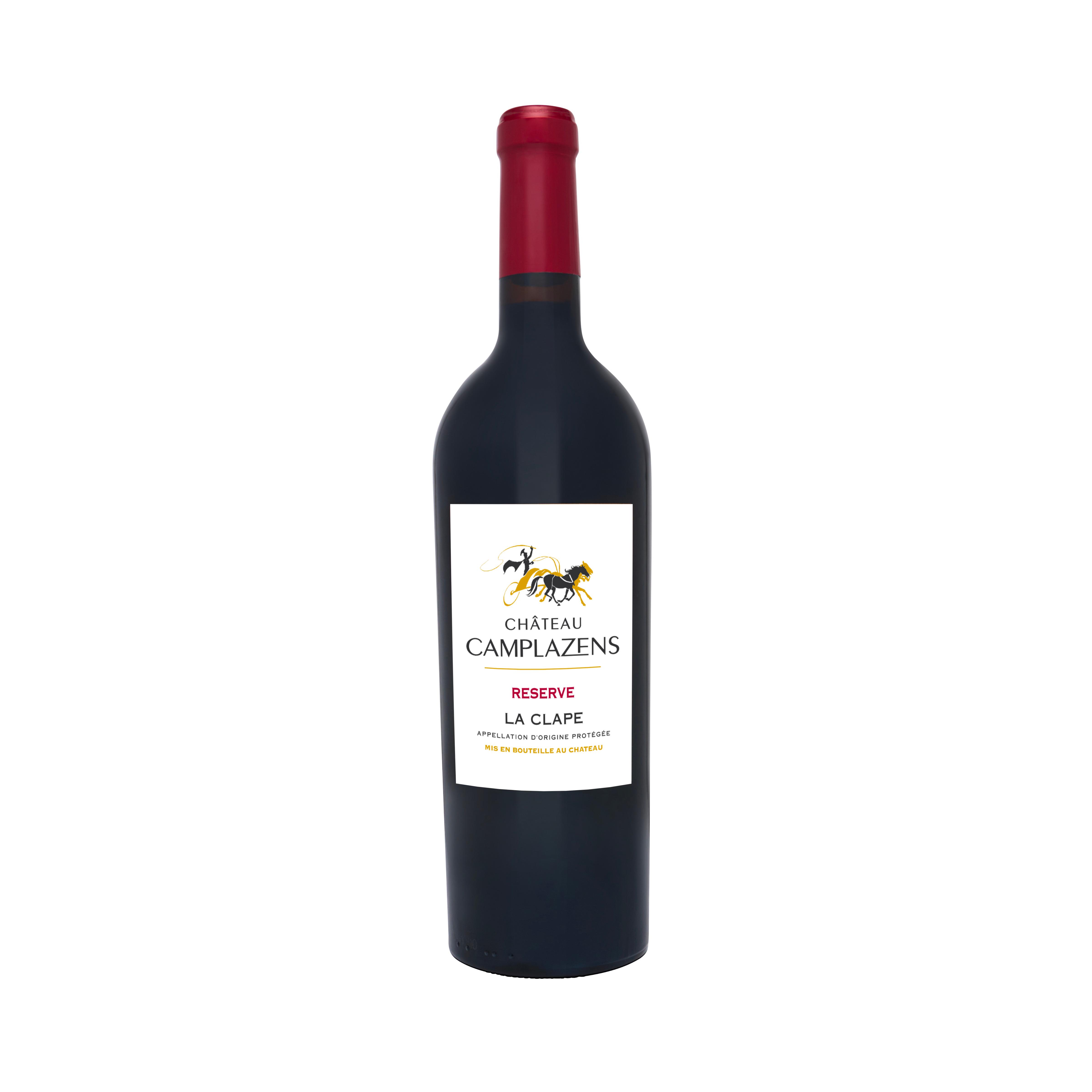 Vin Camplazens rouge réserve HVE 75cl