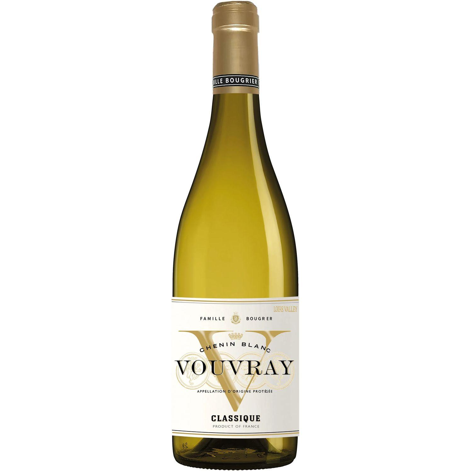 AOP Vouvray Famille Bougrier blanc tendre 75cl
