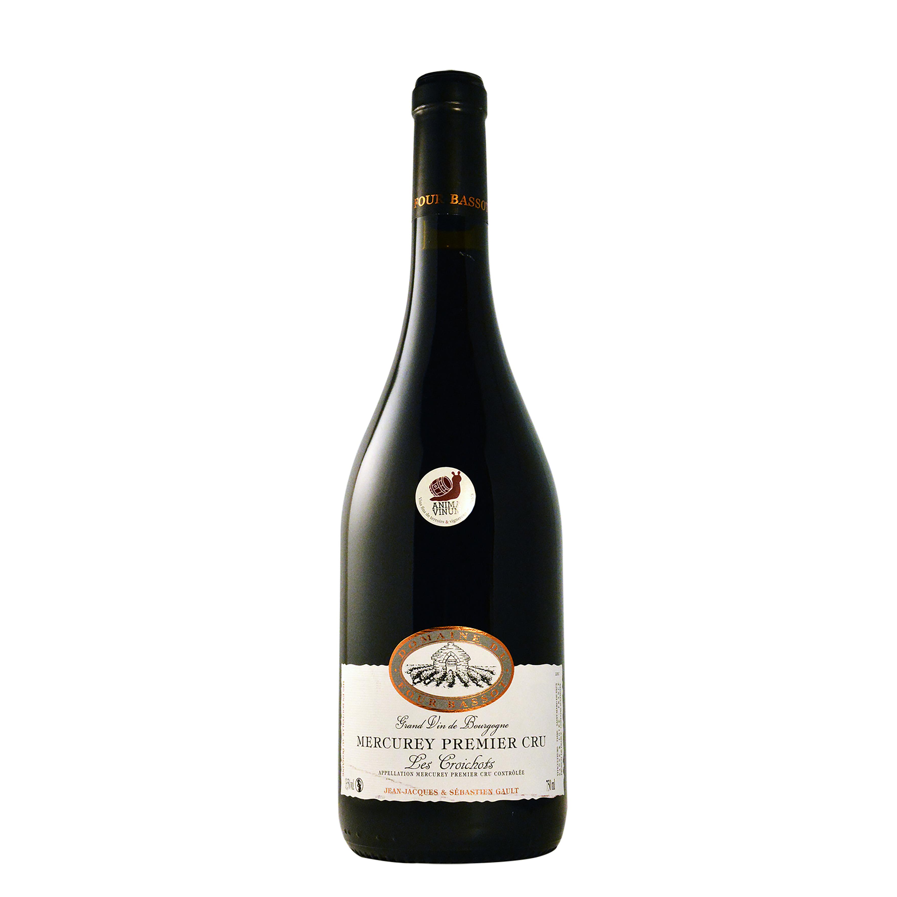 AOP Mercurey 1er cru Anima Vinum 2024 domaine Four Bassot les Croichots 75cl