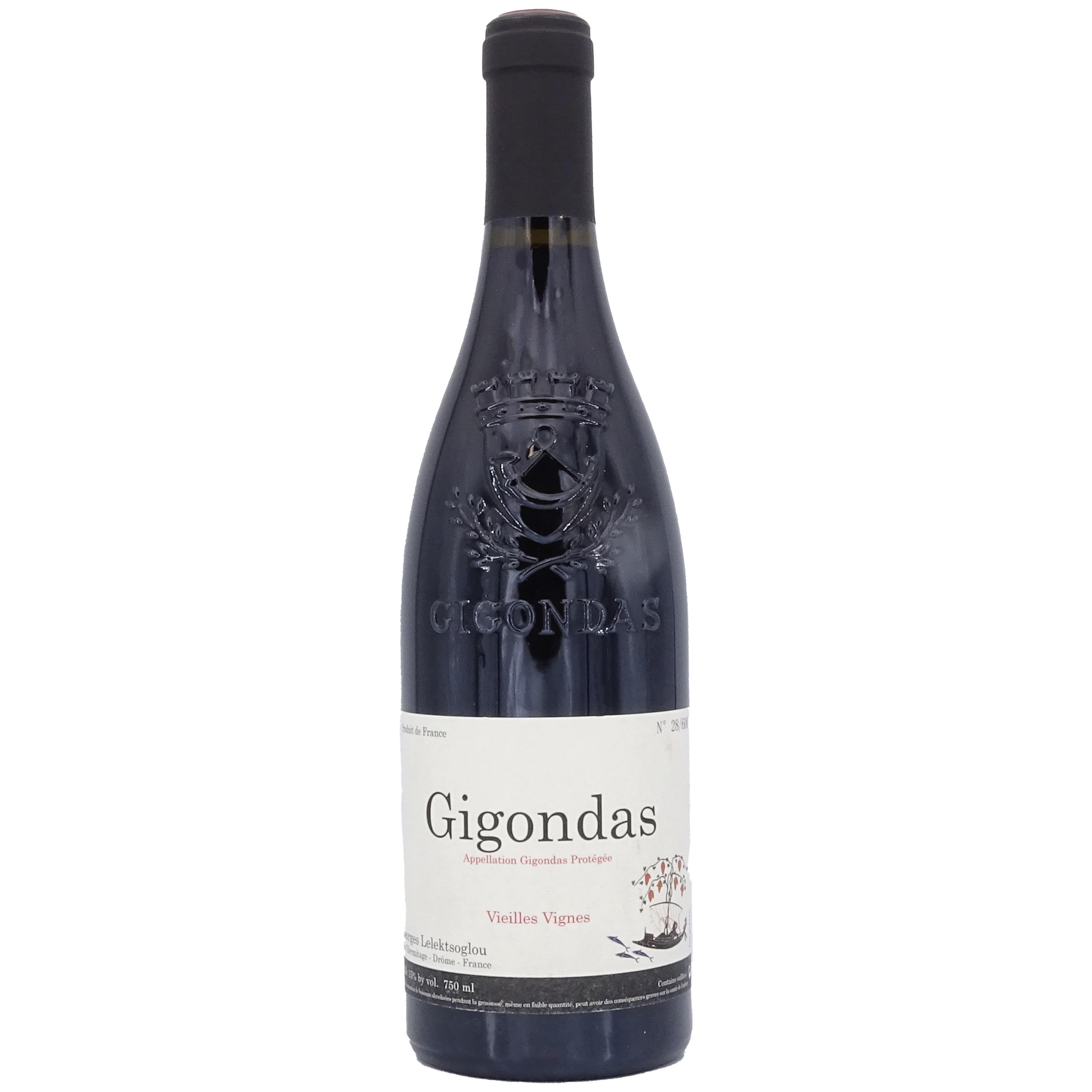 AOP Gigondas Georges Lelektsoglou rouge Vieilles Vignes 75cl