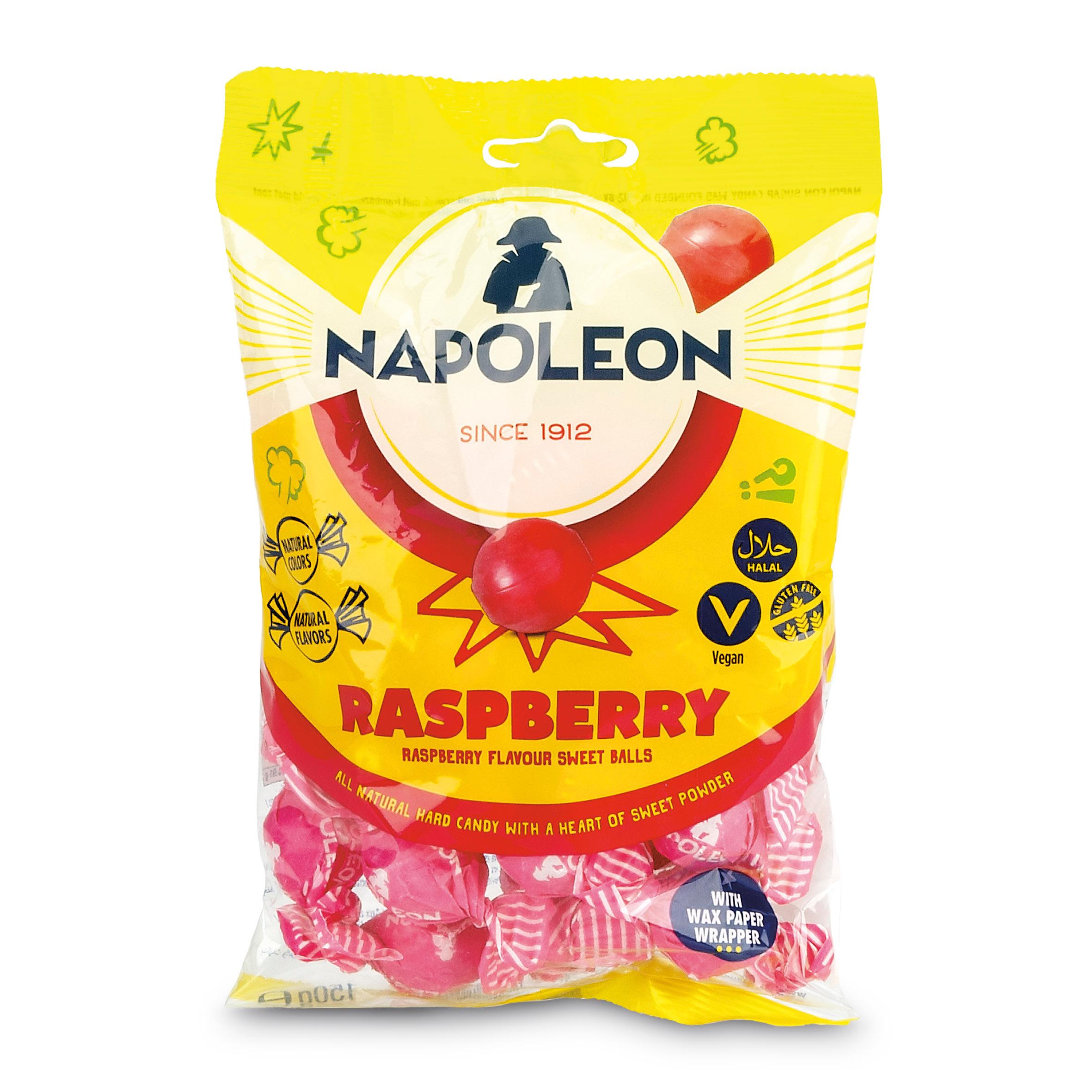 FIZZY Sachet de bonbons Napoleon à la framboise 150g