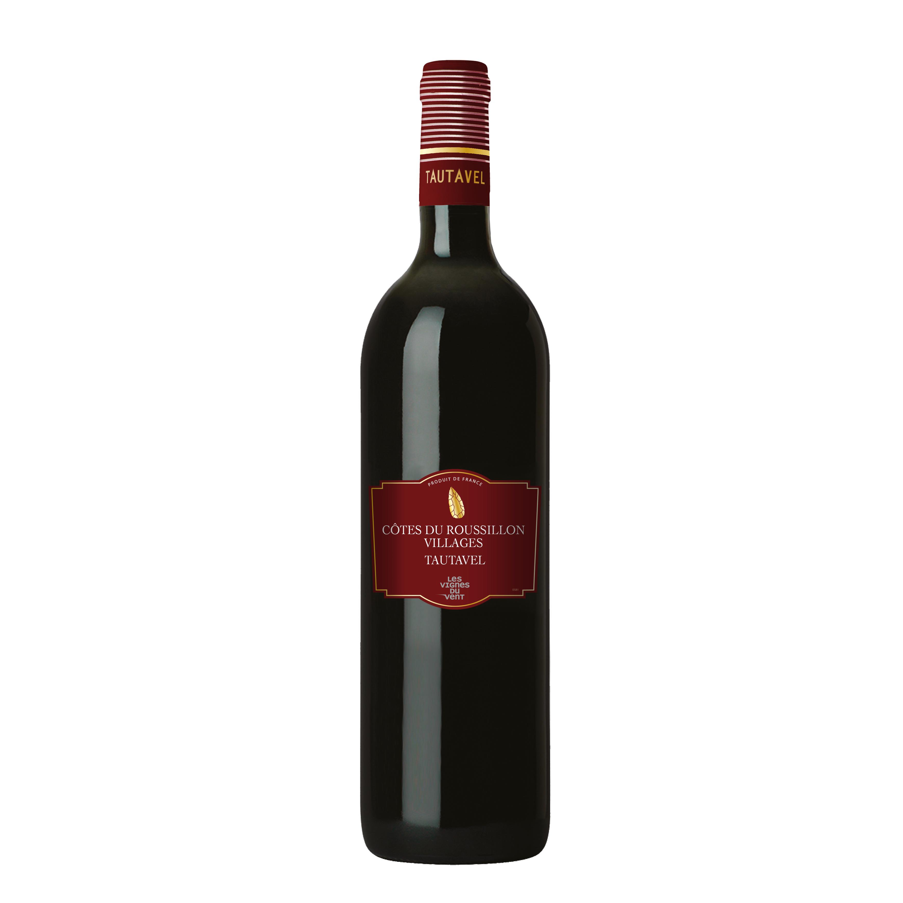 AOP Côtes du Roussillon Villages Tautavel Les Vignes du Vent rouge générique 75cl