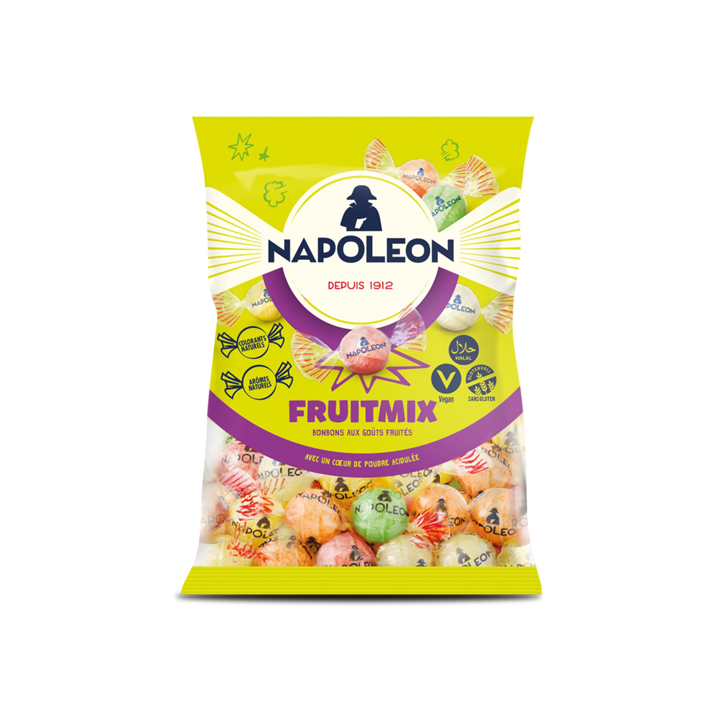 FIZZY Bonbons acidulés Napoleon saveur fruits 150g