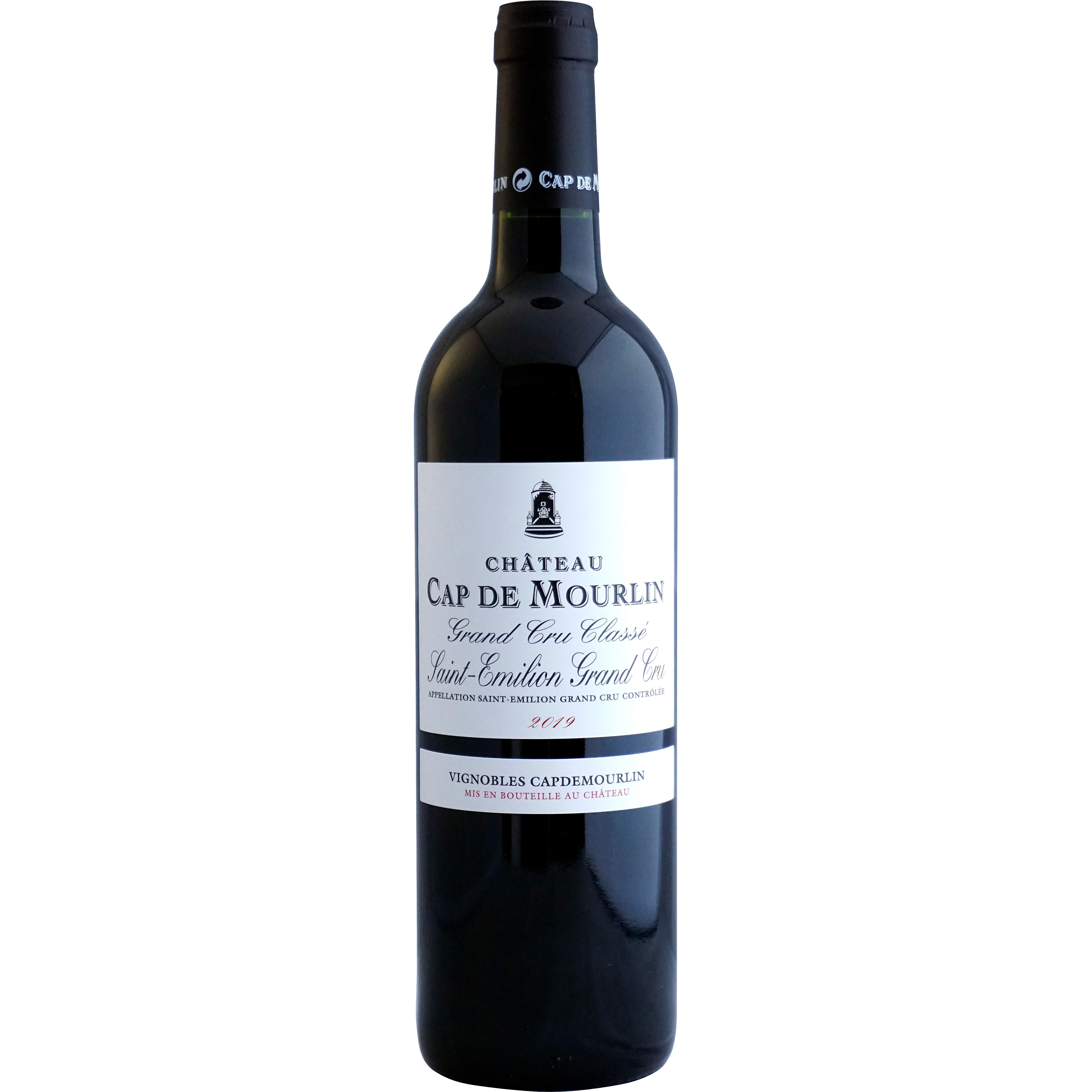 AOP Saint-Emilion grand cru classe rouge 2019 Chateau Cap de Mourlin 75cl
