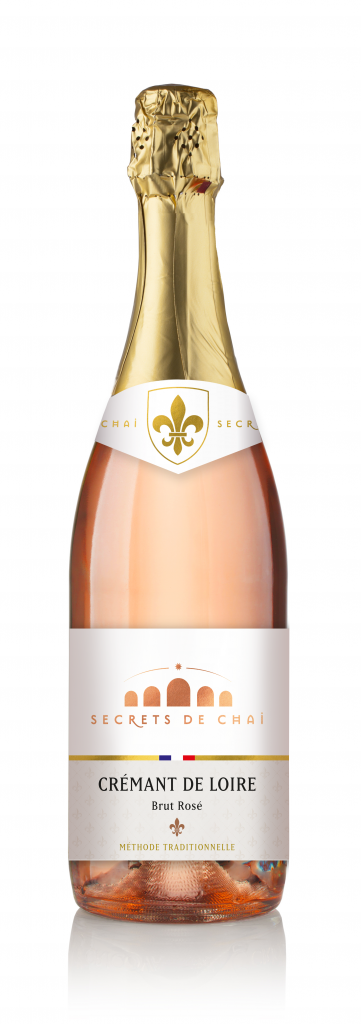 Crémant de Loire brut Secrets de Chai rosé 75cl