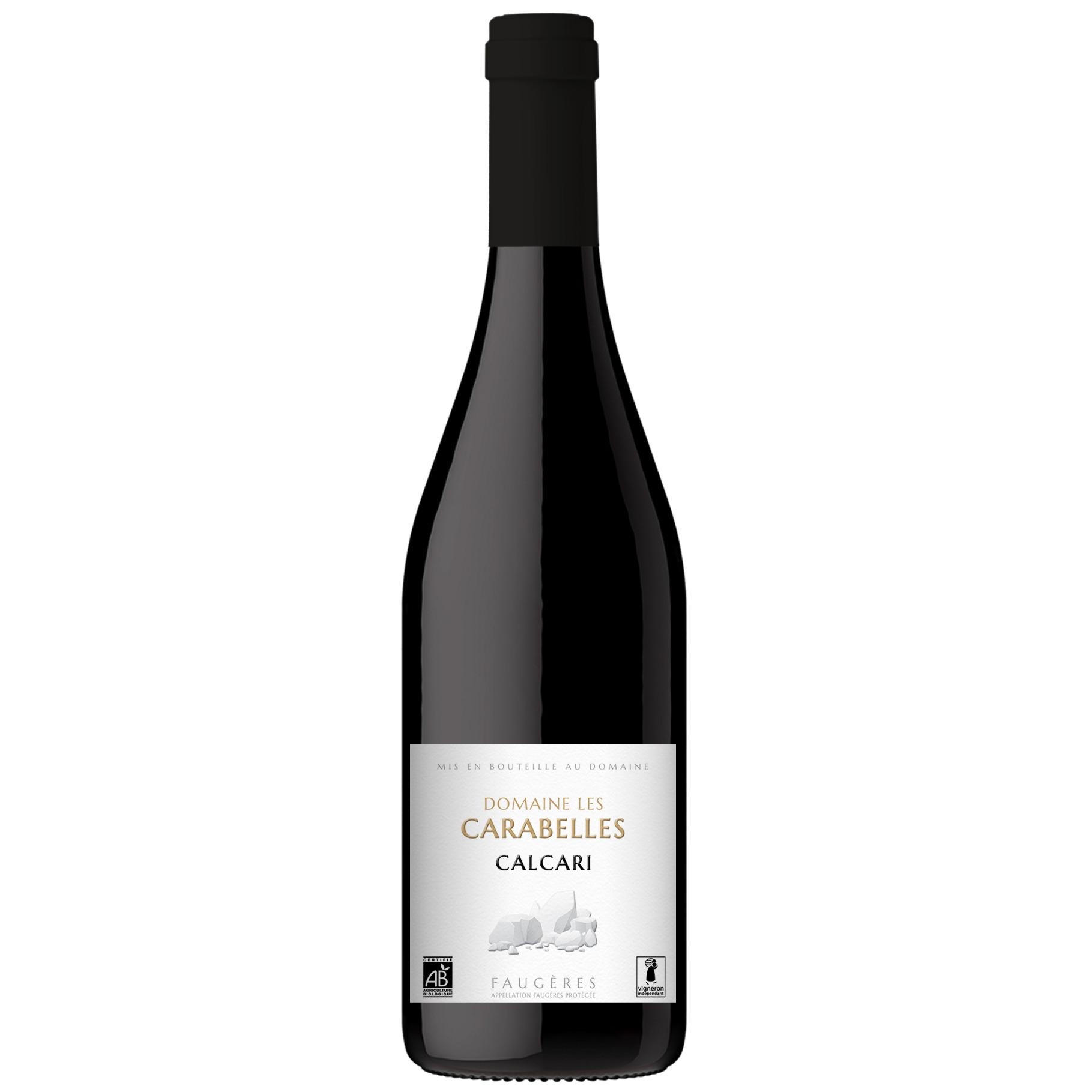 AOP Faugères Domaine les Carabelles Rouge Calcari bio 75cl