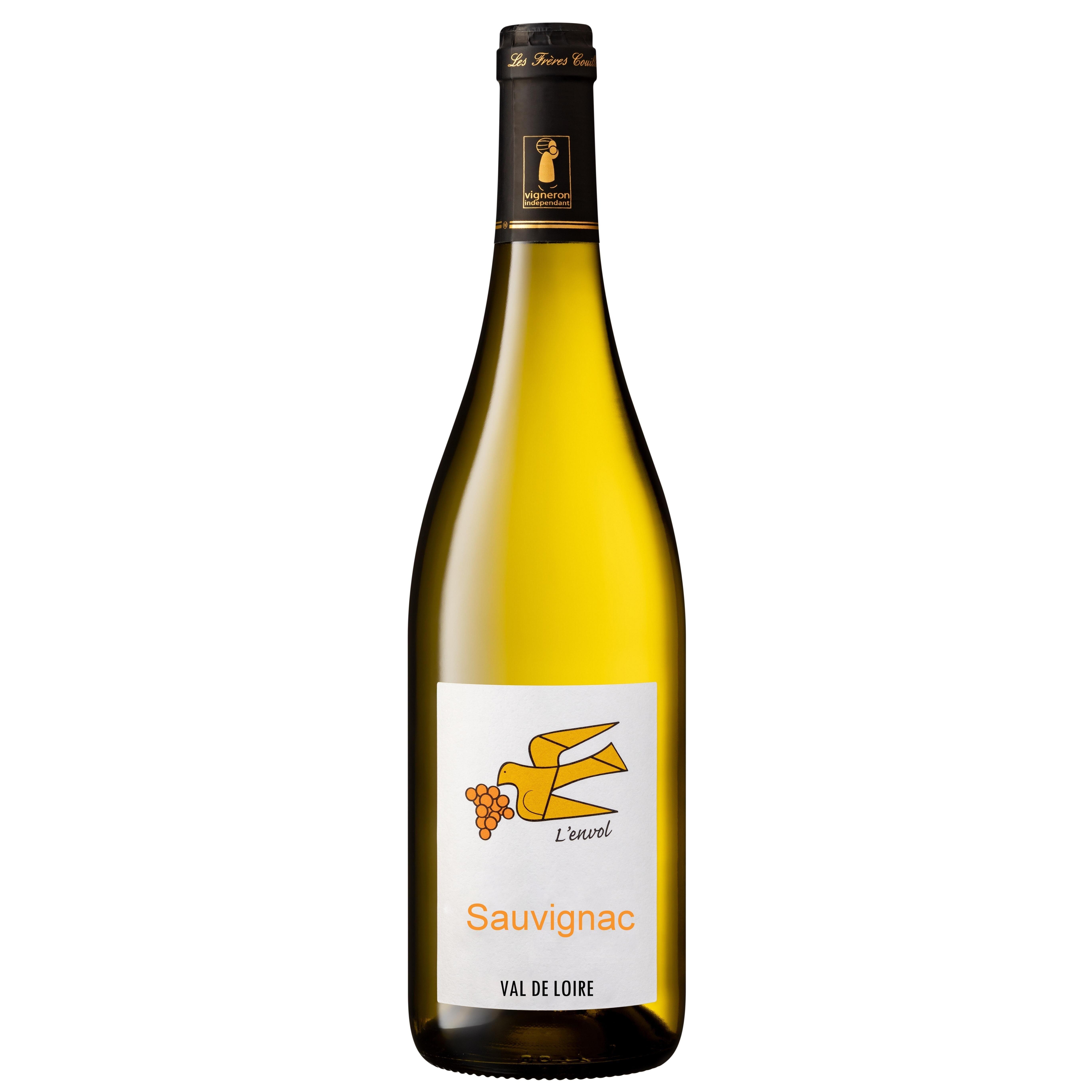 IGP Val de Loire Les Frères Couillaud Blanc Sauvignac L'Envol biologique 75cl