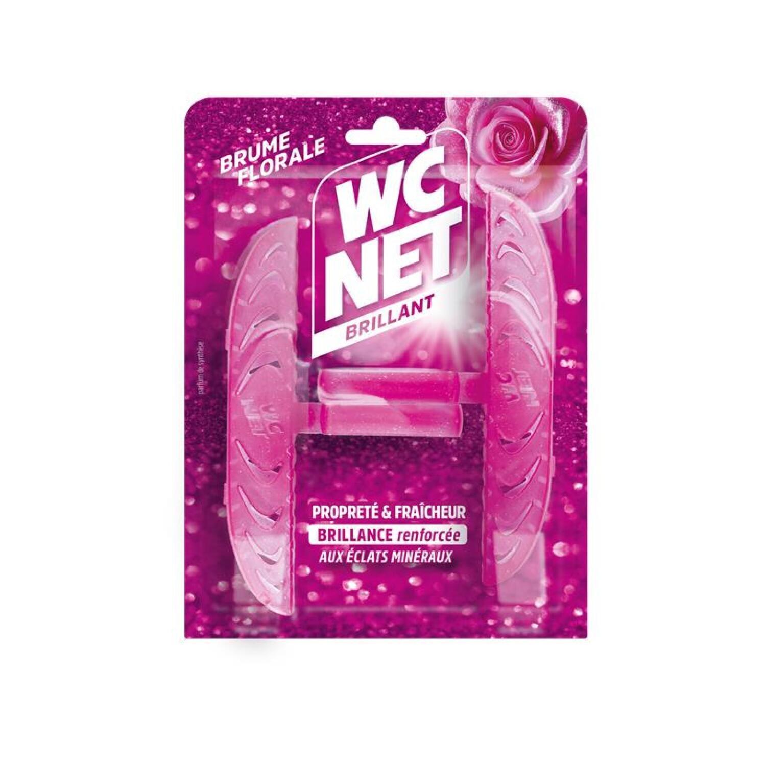 WC NET Bloc nettoyant brume florale x2 2 blocs