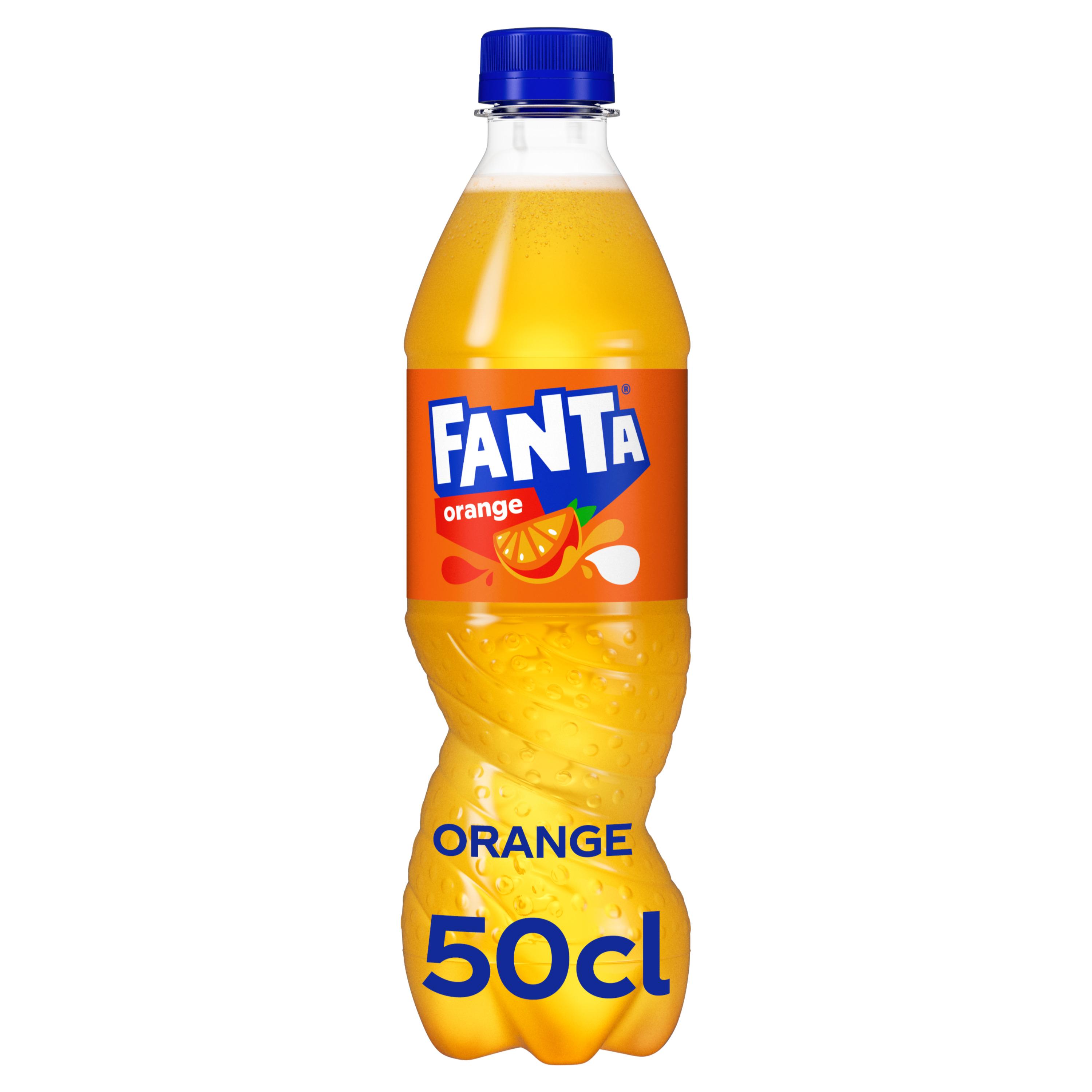 FANTA Boisson gazeuse aromatisée orange bouteille 50cl