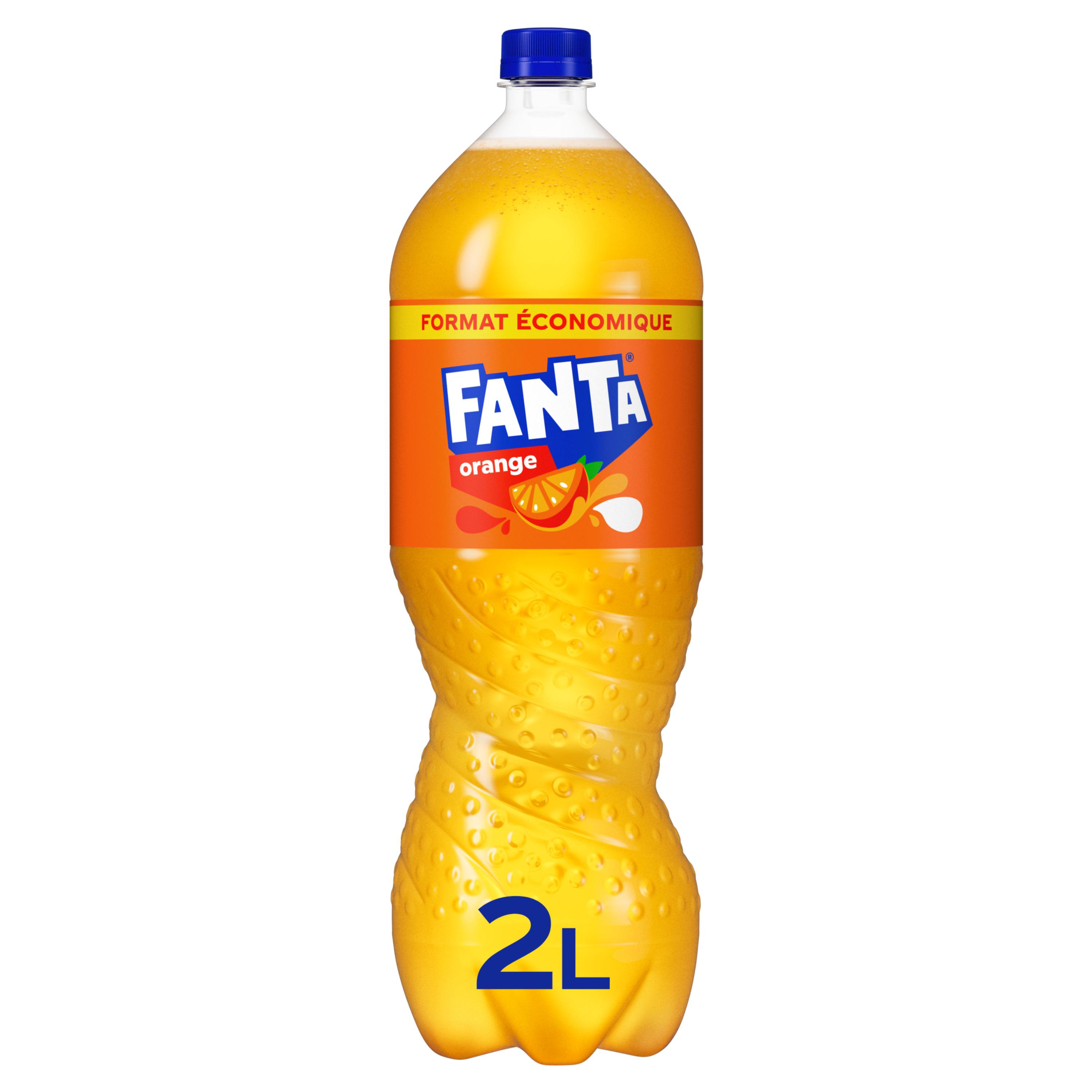 FANTA Boisson rafraîchissante aux fruits orange 2l
