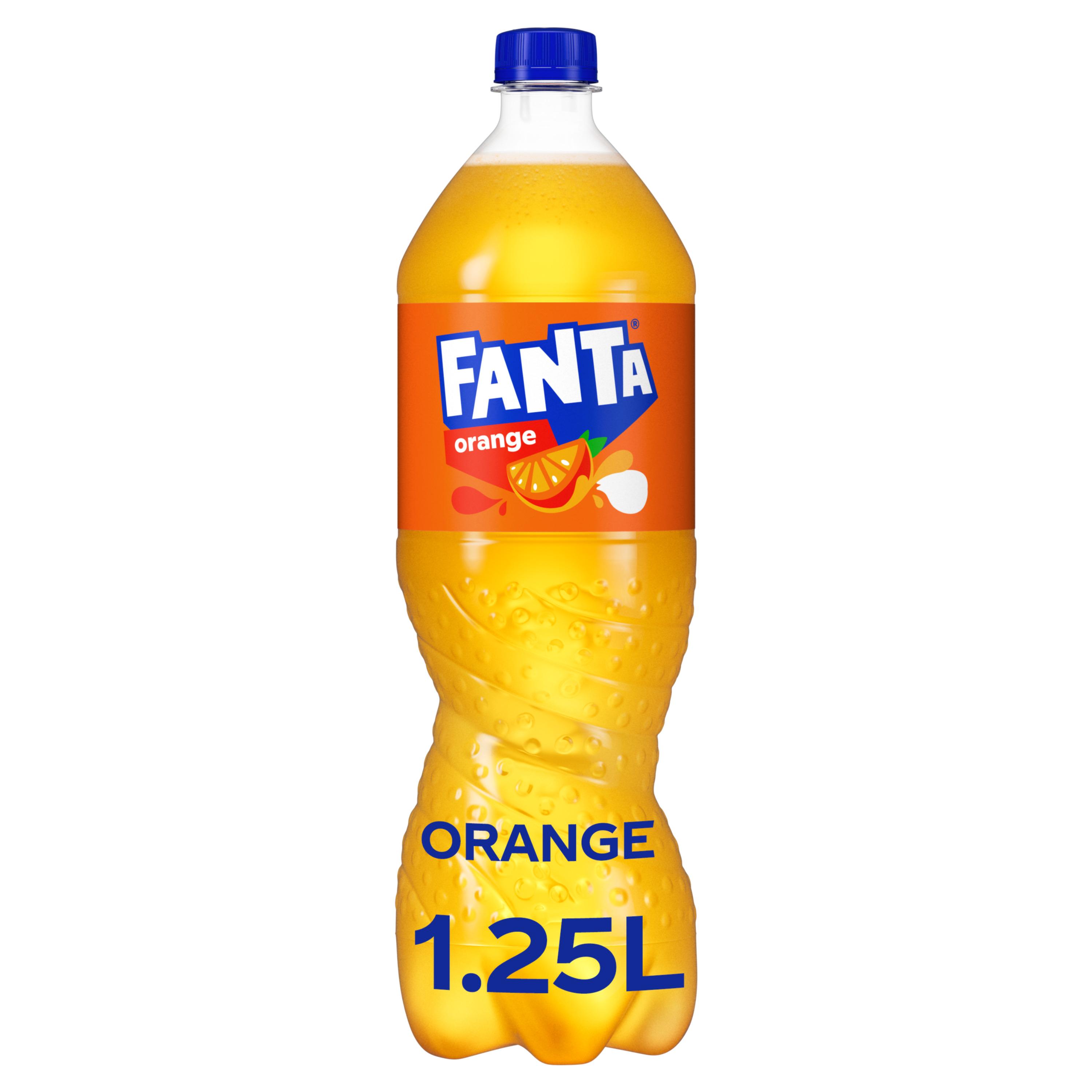 FANTA Boisson rafraîchissante aux fruits saveur orange 1.25l