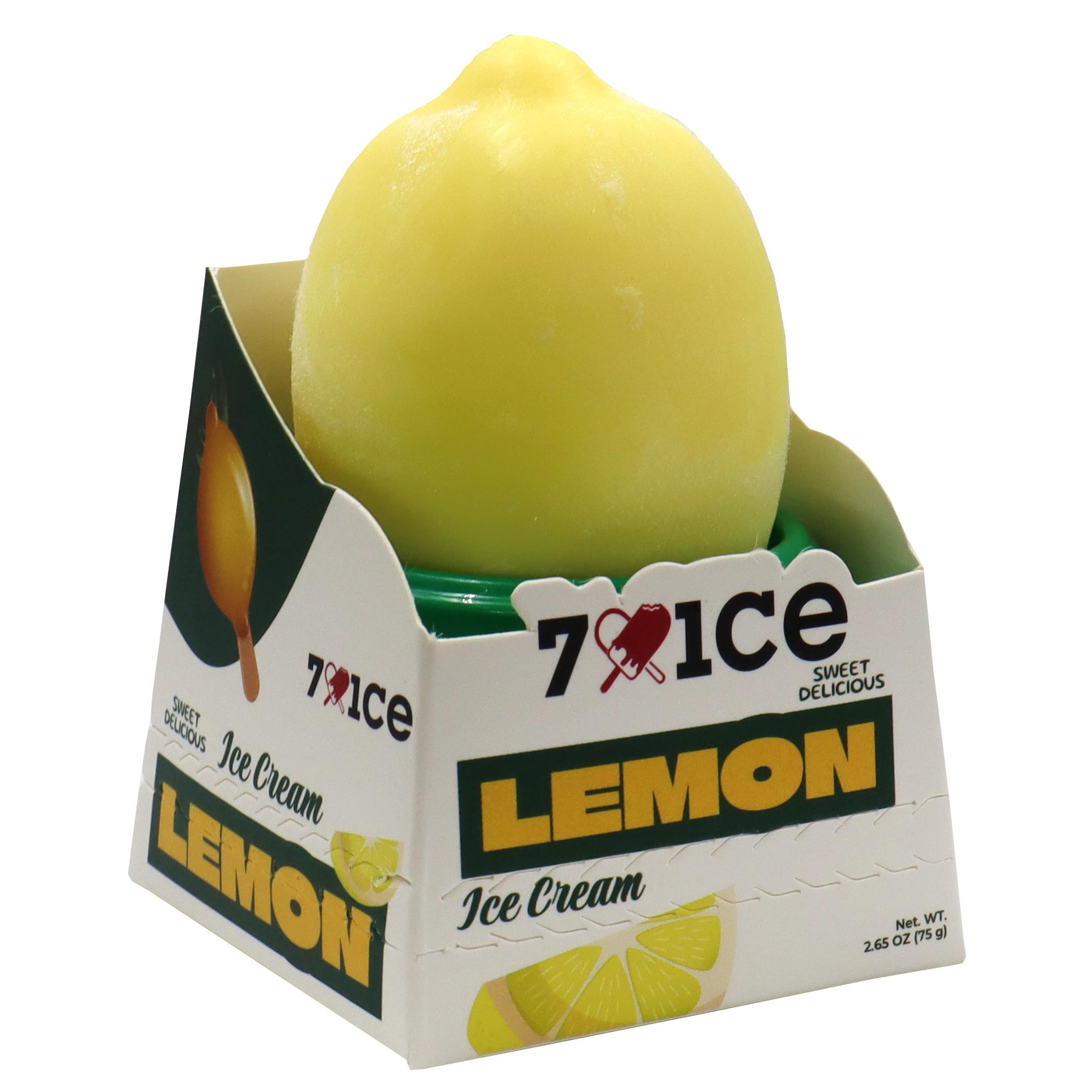 BIP FRANCE Glace trompe l'oeil citron 1 pièce 75g