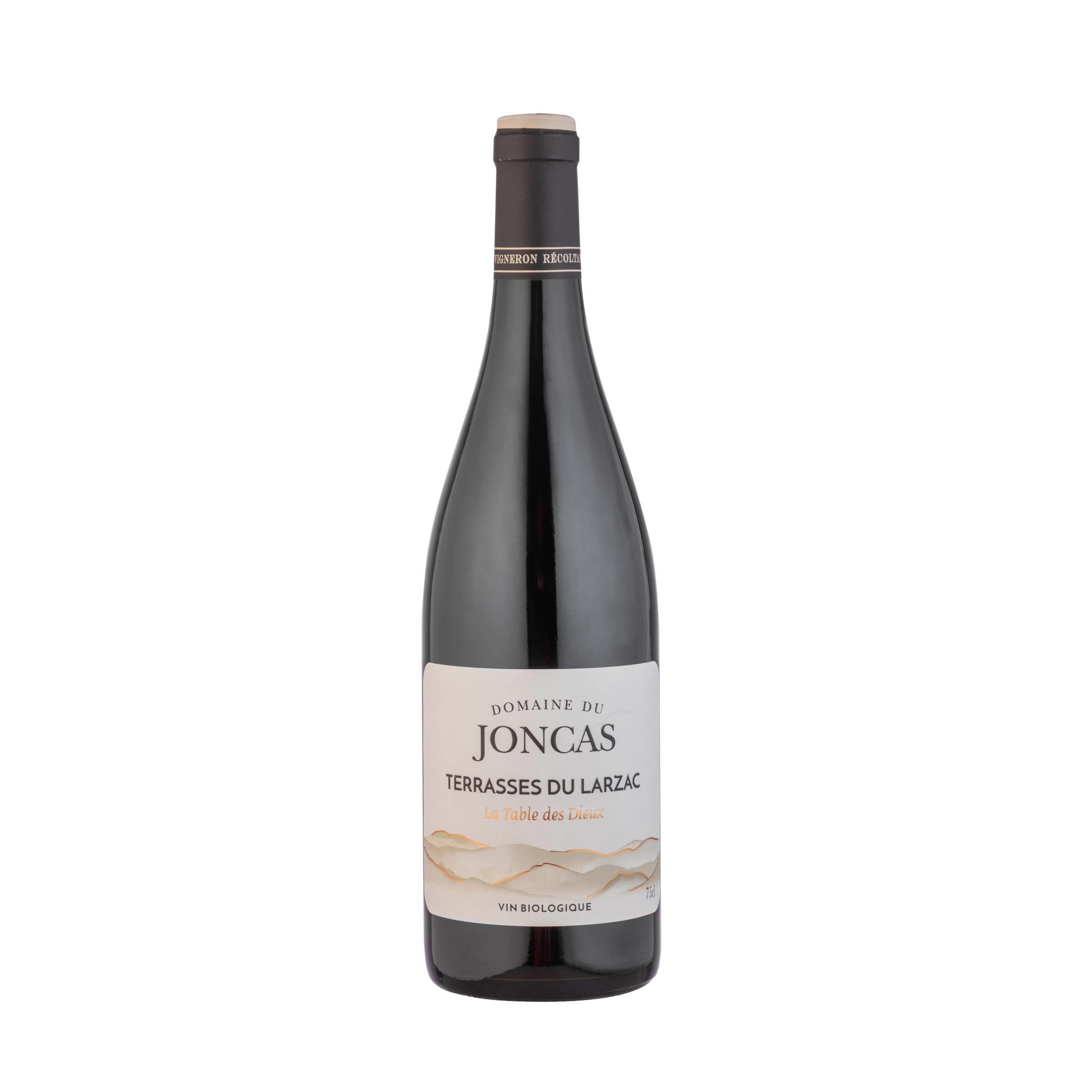AOP Terrasses du Larzac Domaine du Joncas La Table des Dieux rouge bio 75cl