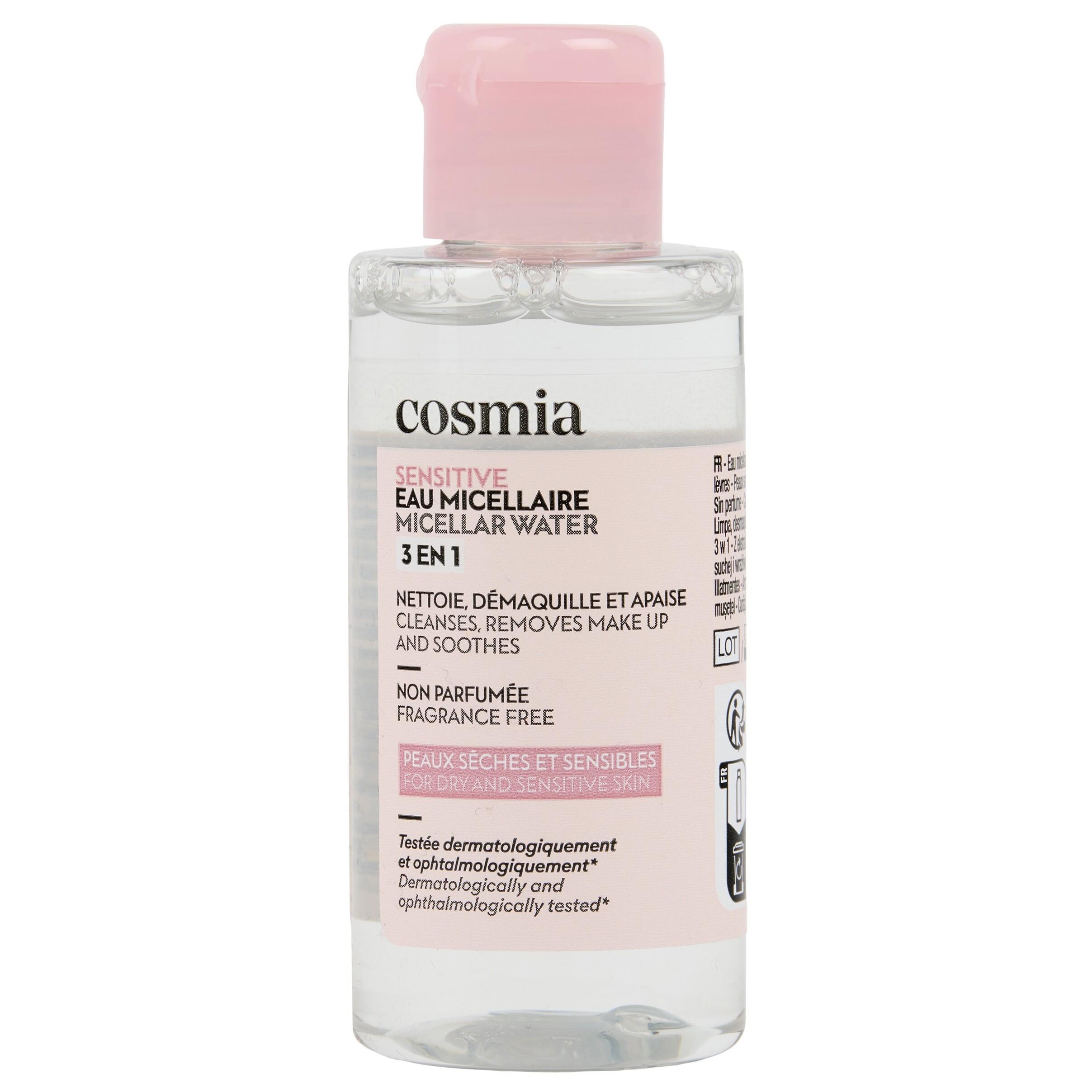 COSMIA Sensitive Eau micellaire hypoallergénique peaux sèches et sensibles 75ml