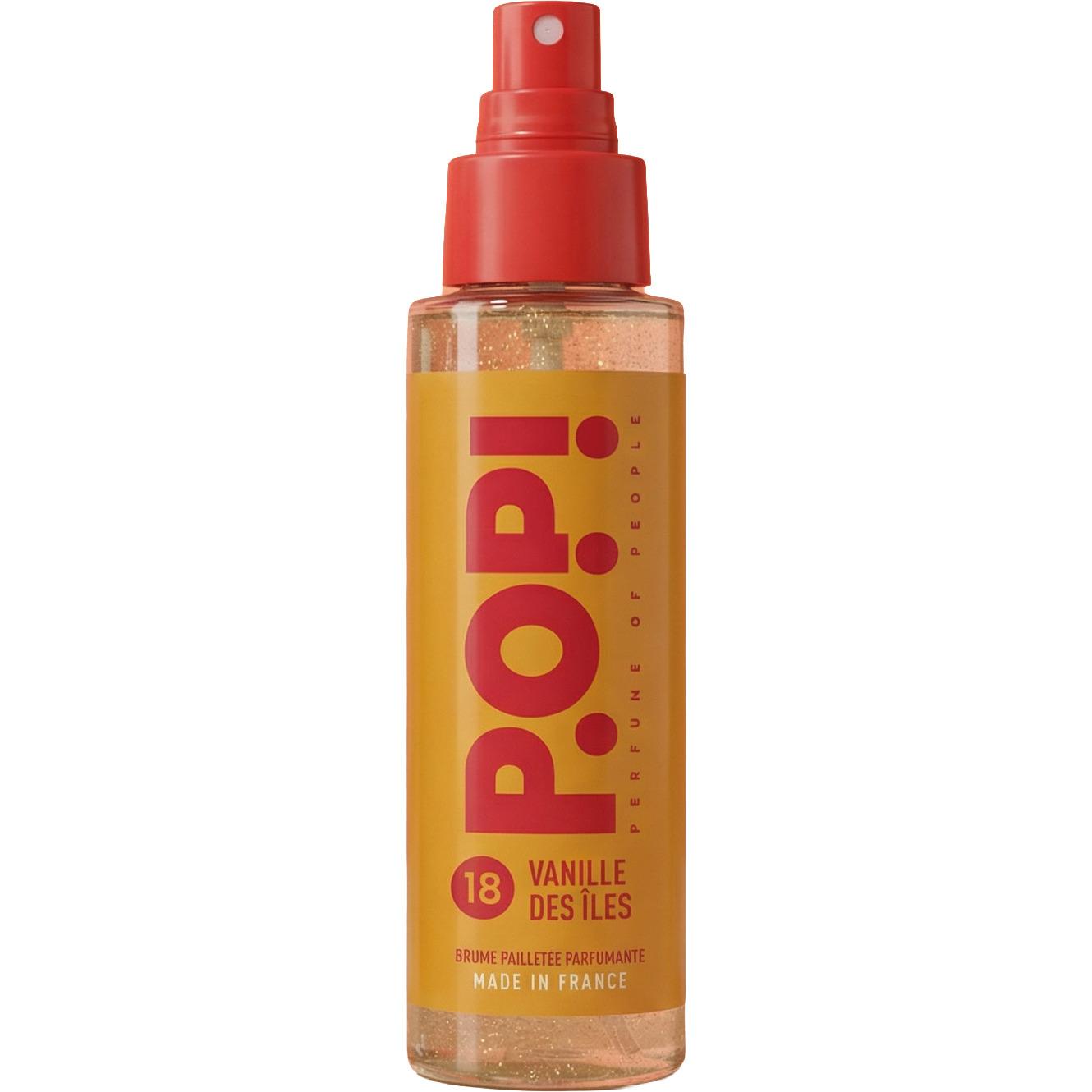 POP! Brume pailletée parfumante vanille des îles 100ml