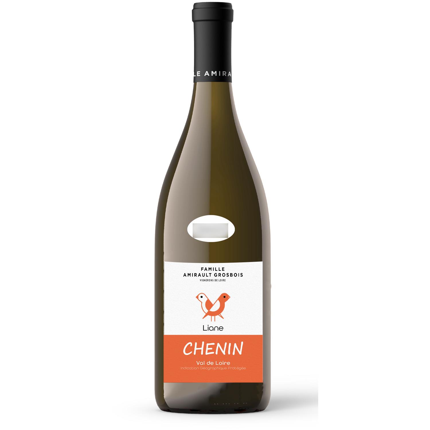 IGP Val de Loire Famille Amirault-Grosbois blanc Chenin Liane 75cl