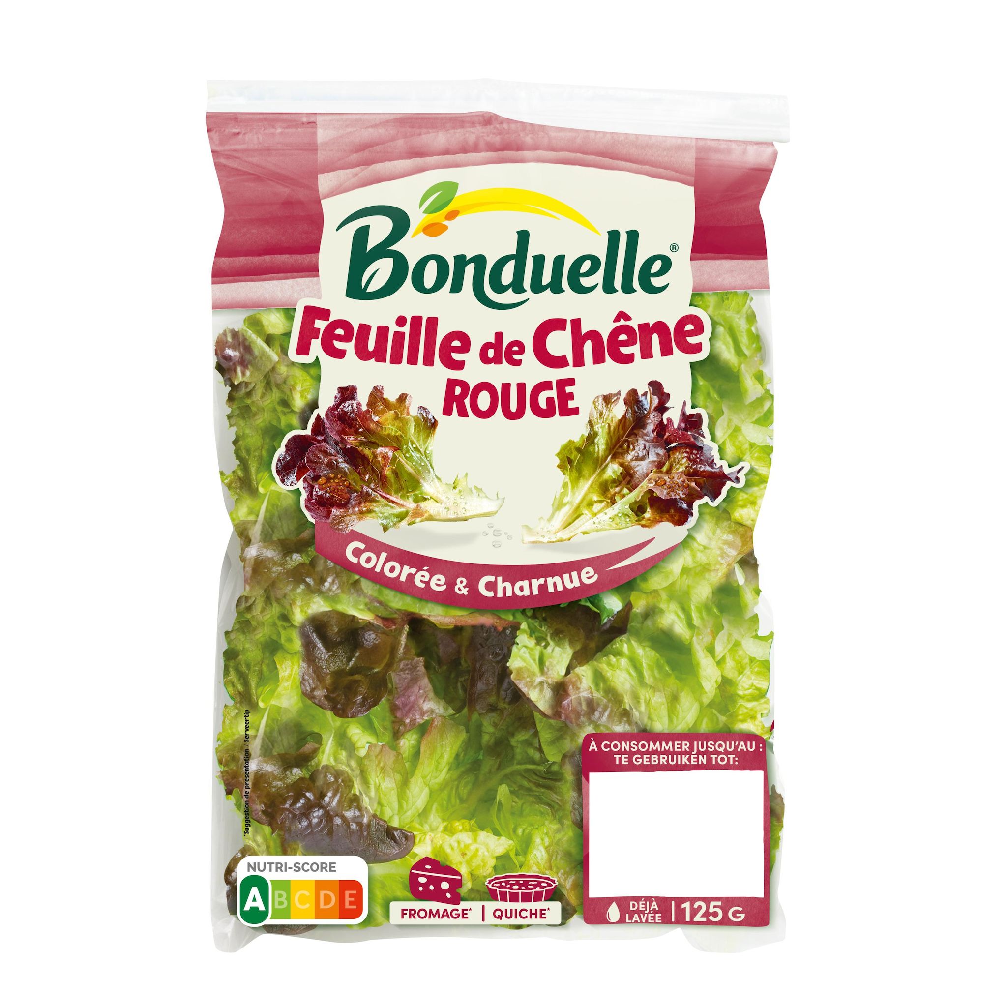 BONDUELLE Feuille de chêne rouge 125g